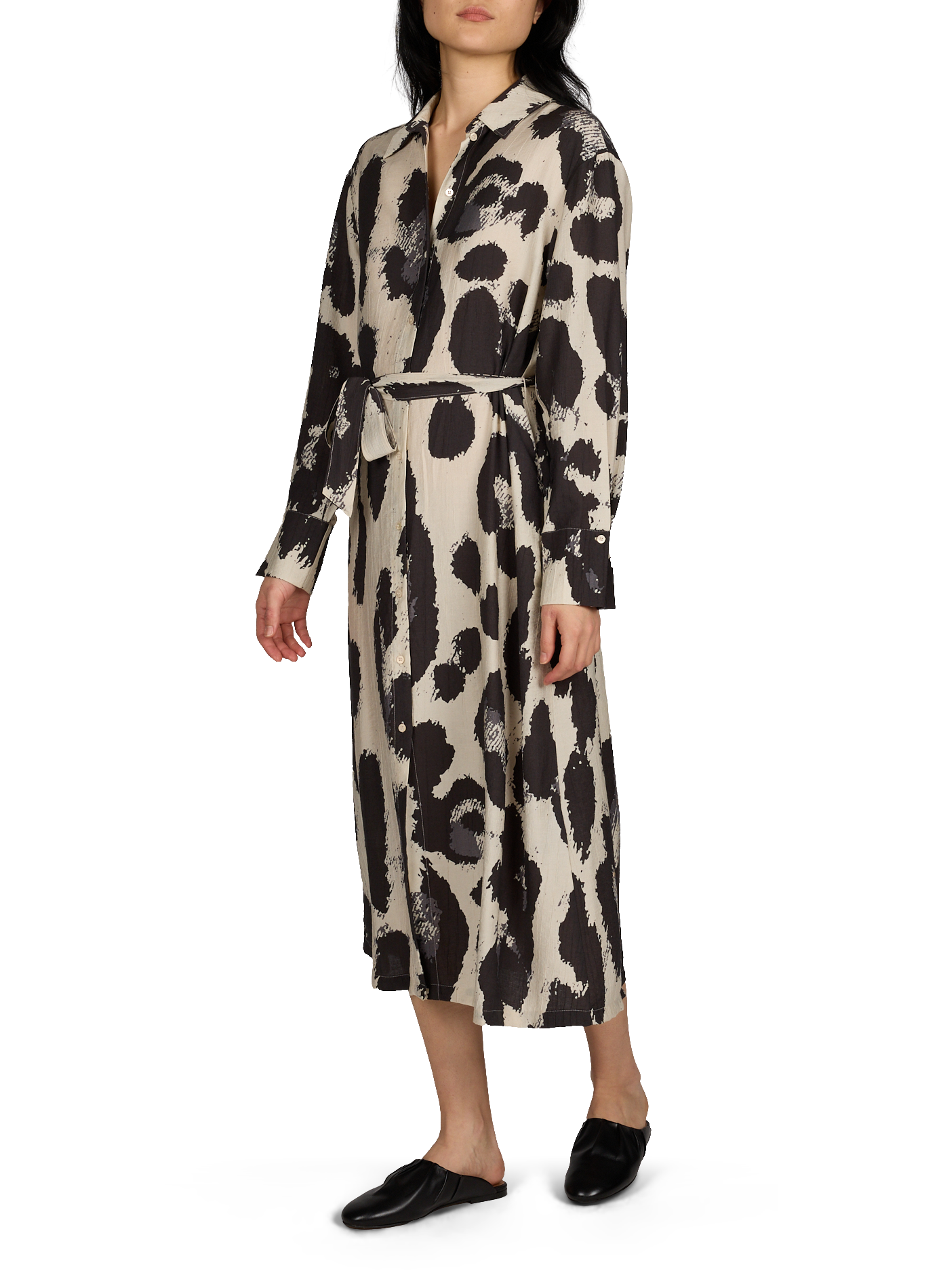 Midi printed dress Karalie Jusia MSCH Multicolour