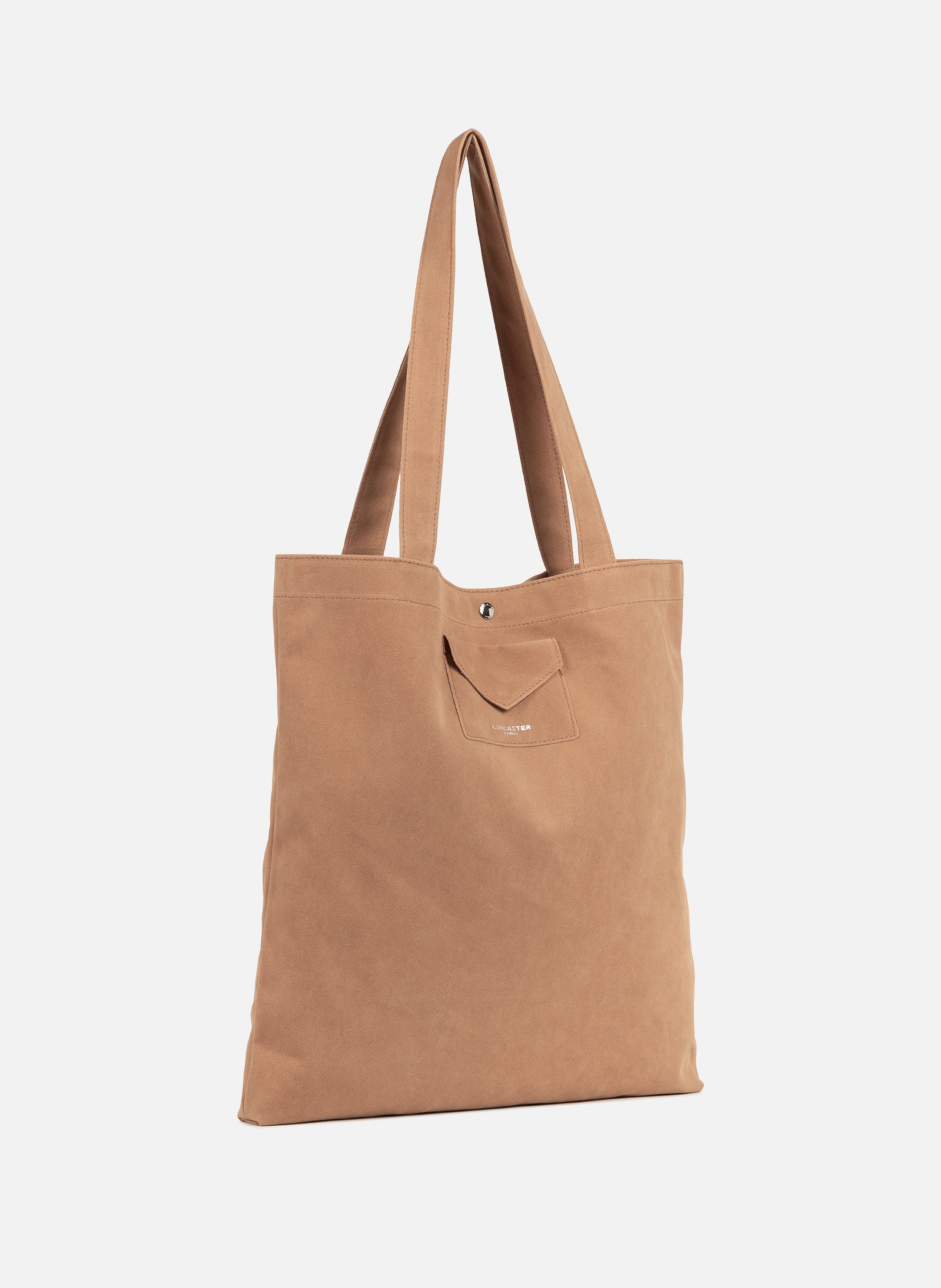 Sac cabas épaule - suédine kba LANCASTER Marron