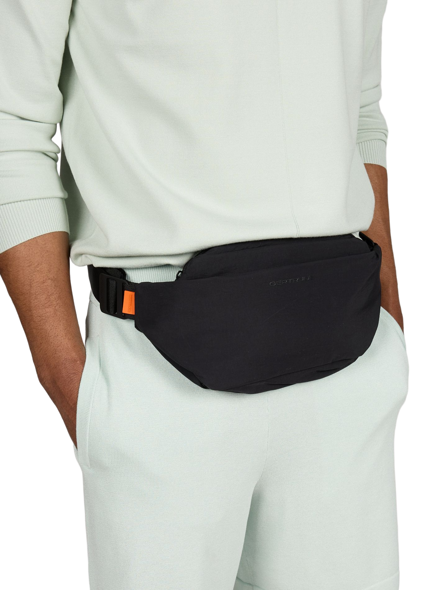 Gürteltasche Kelton strukturiert GERTRUDE ET GASTON Schwarz