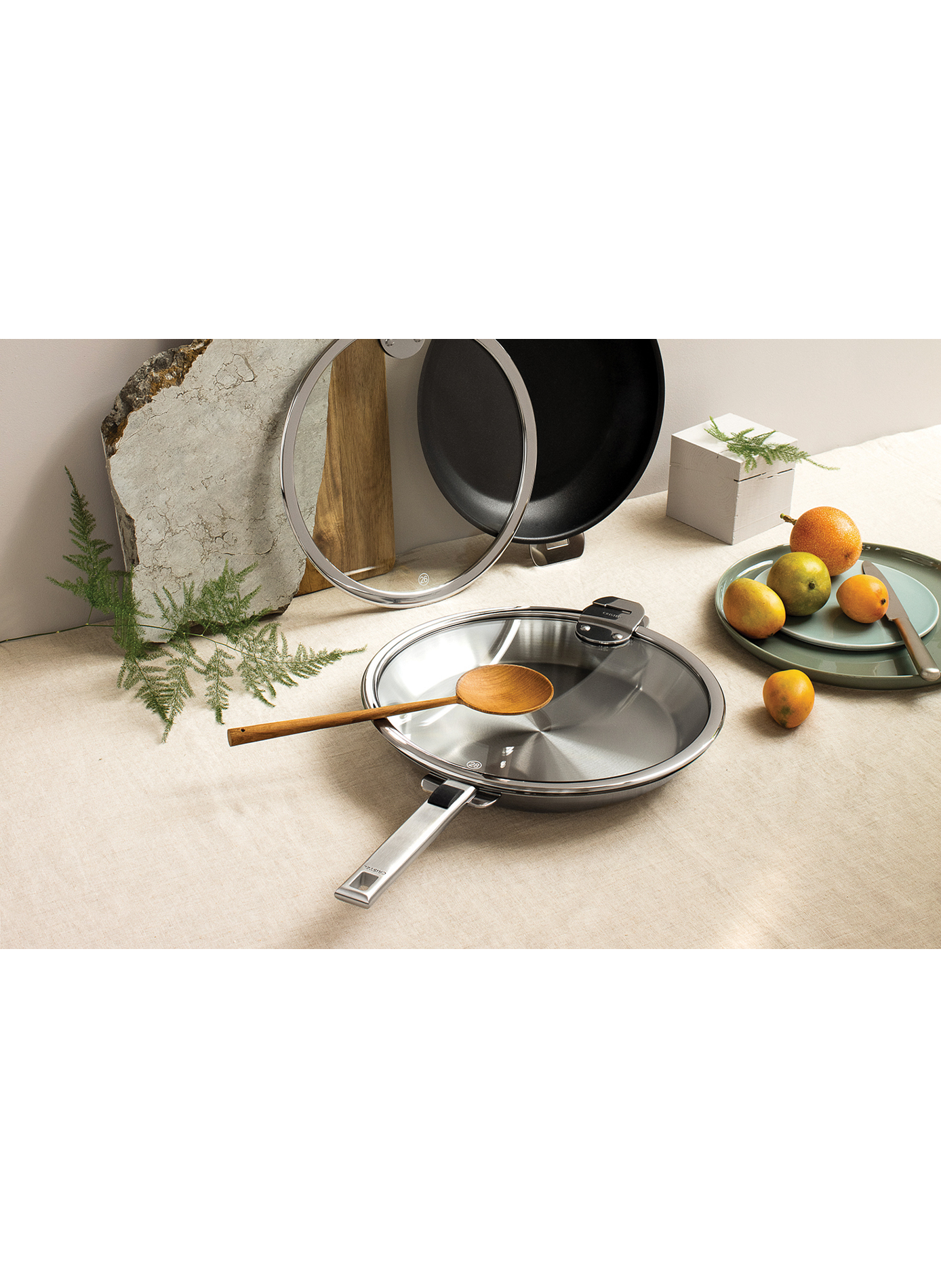 Couvercle Strate en verre plat CRISTEL Transparent