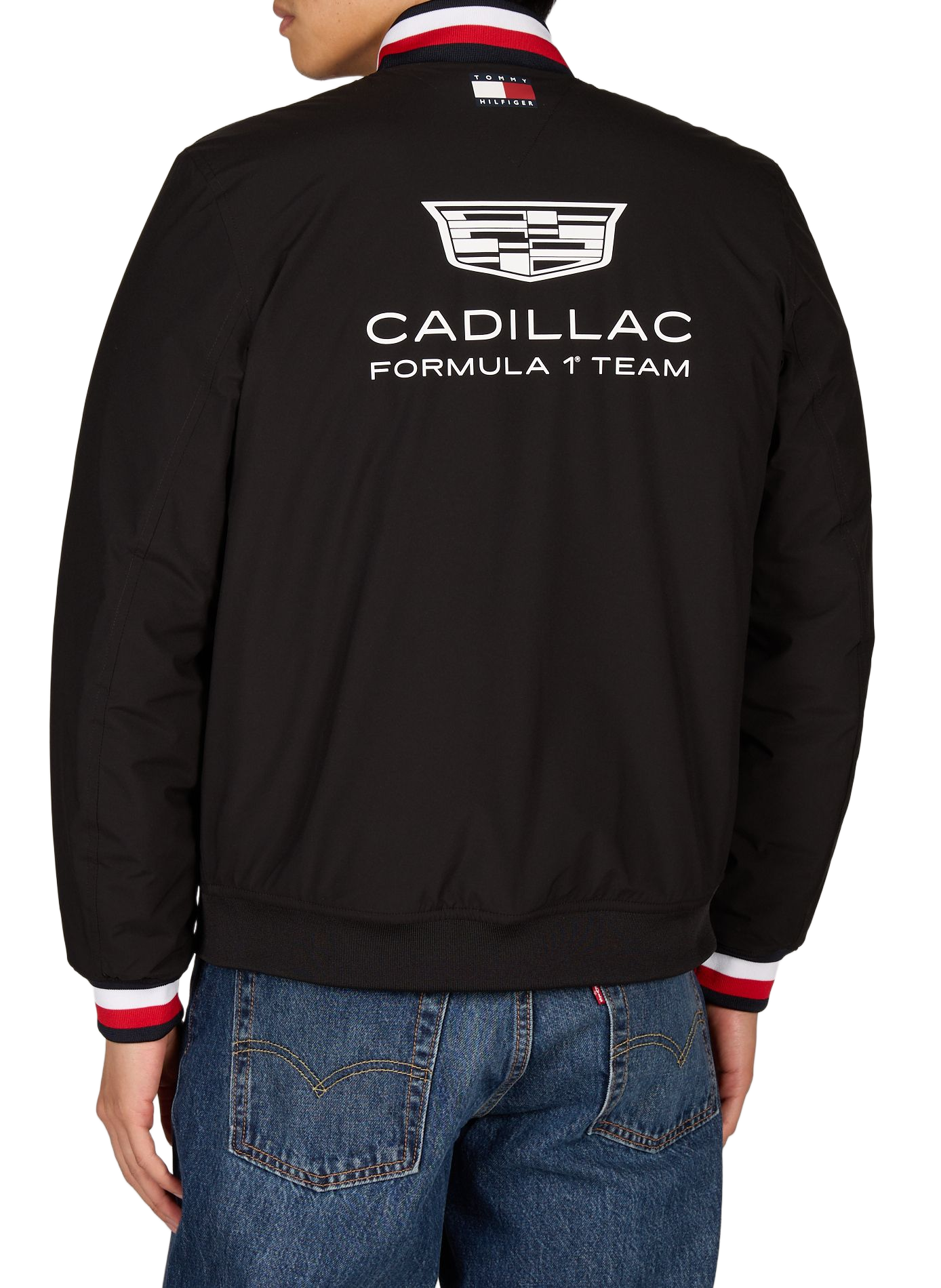 Blouson Cadillac F1 Team à logo  TOMMY HILFIGER Noir