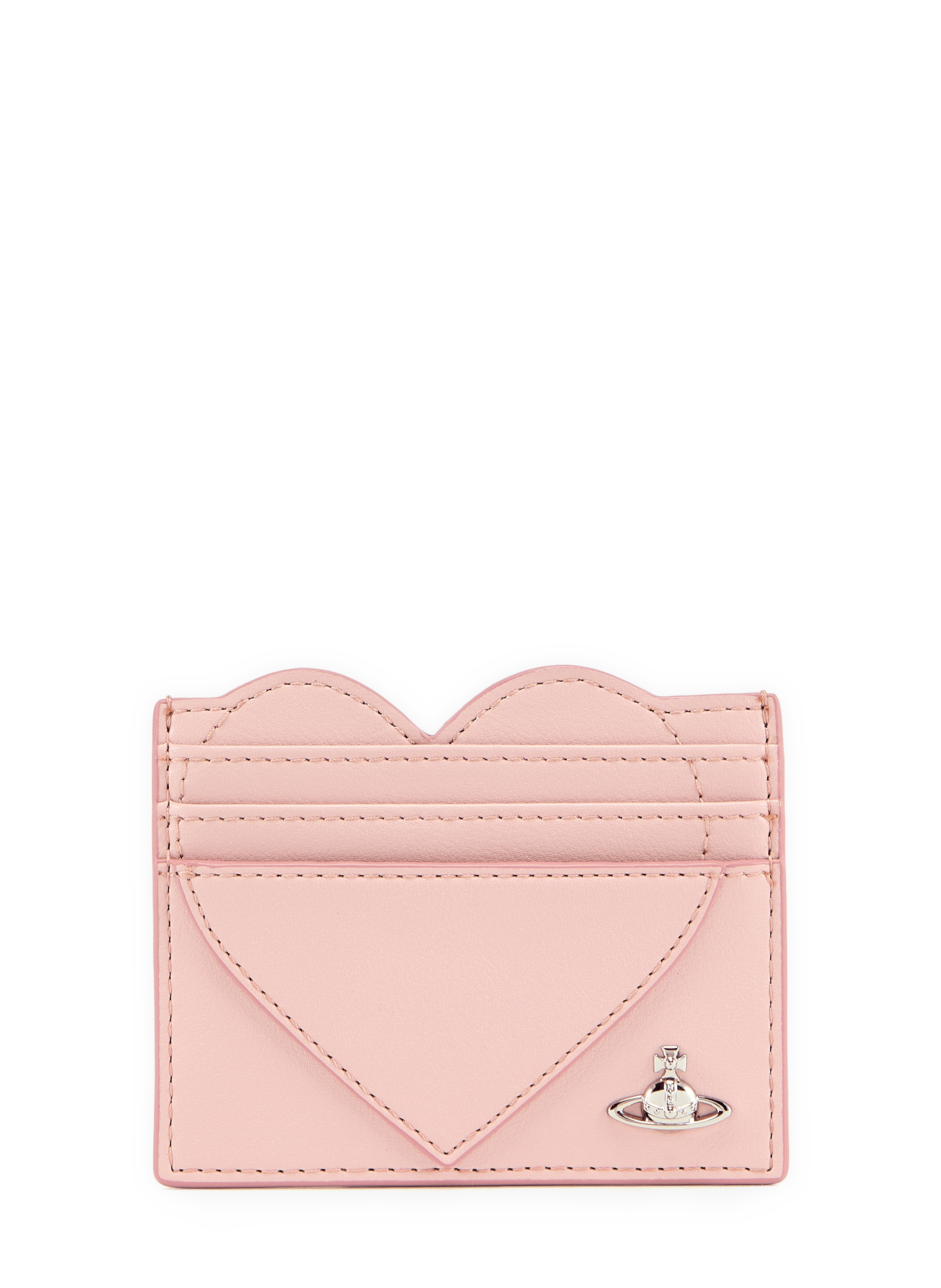 Herzförmige Orb-Kartenhalter VIVIENNE WESTWOOD Rosa