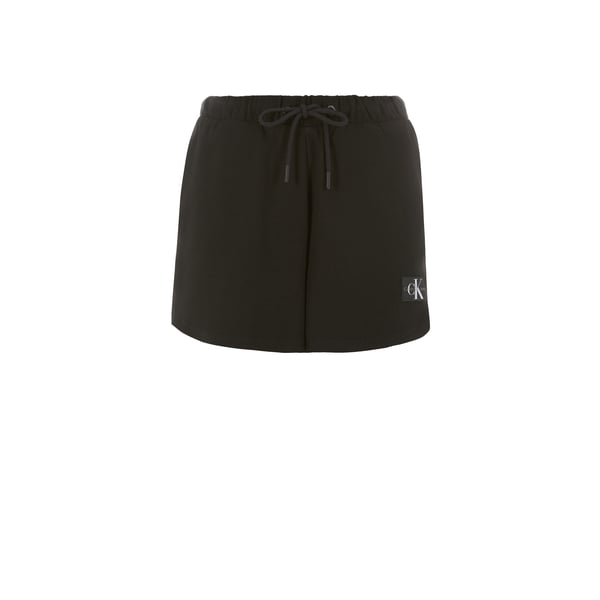 Short court en maille côtelée