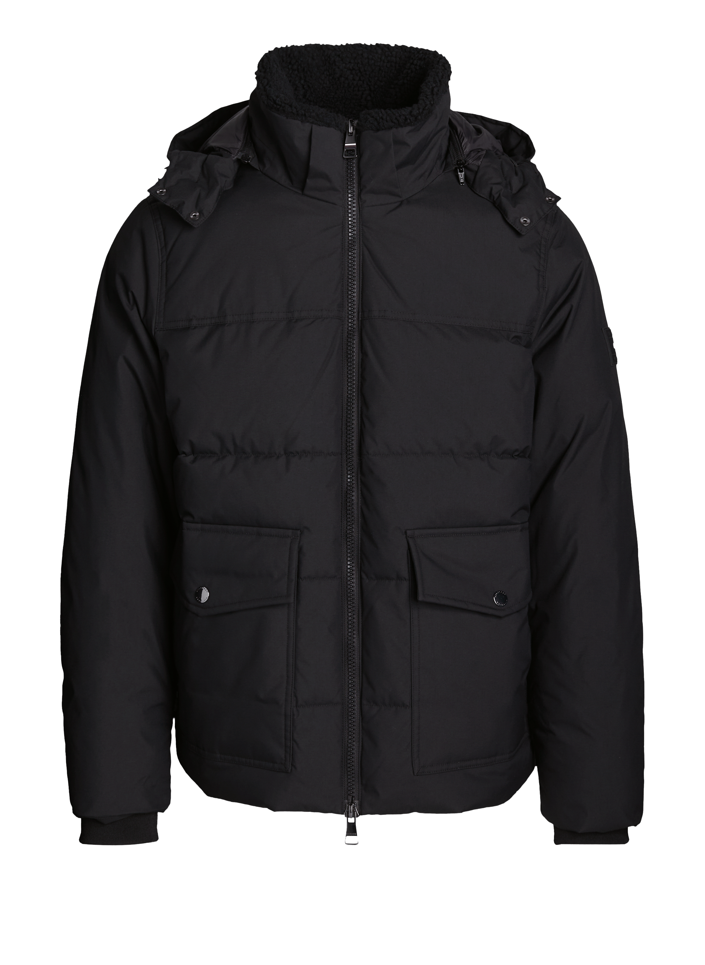 Water-repellent puffer jacket TOMMY HILFIGER Black