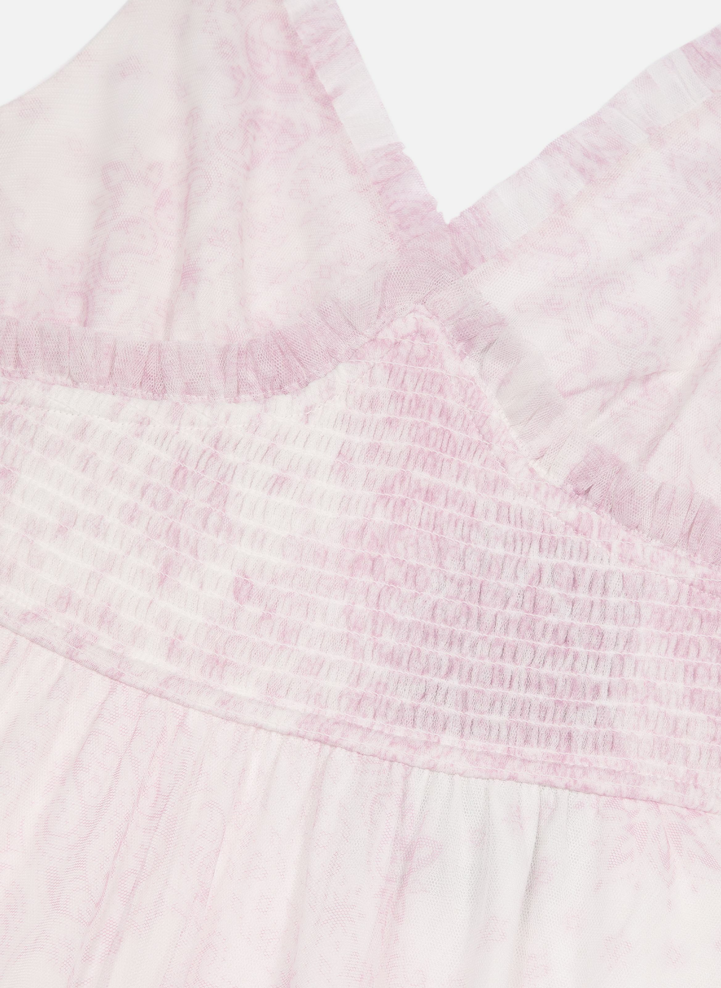 Robe longue en tulle imprimé THE KOOPLES 