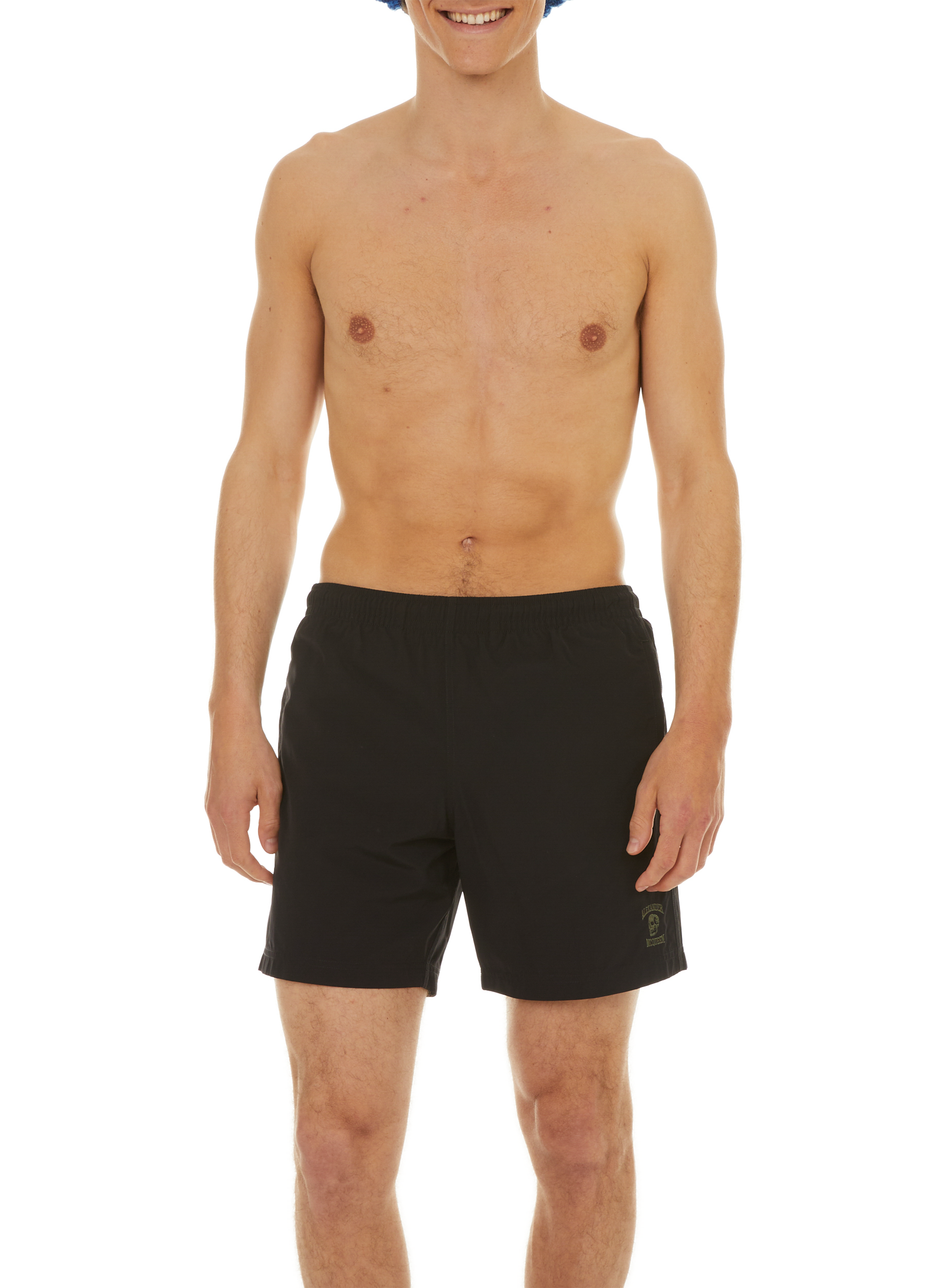 Crochet hat  OFF-WHITE Blue