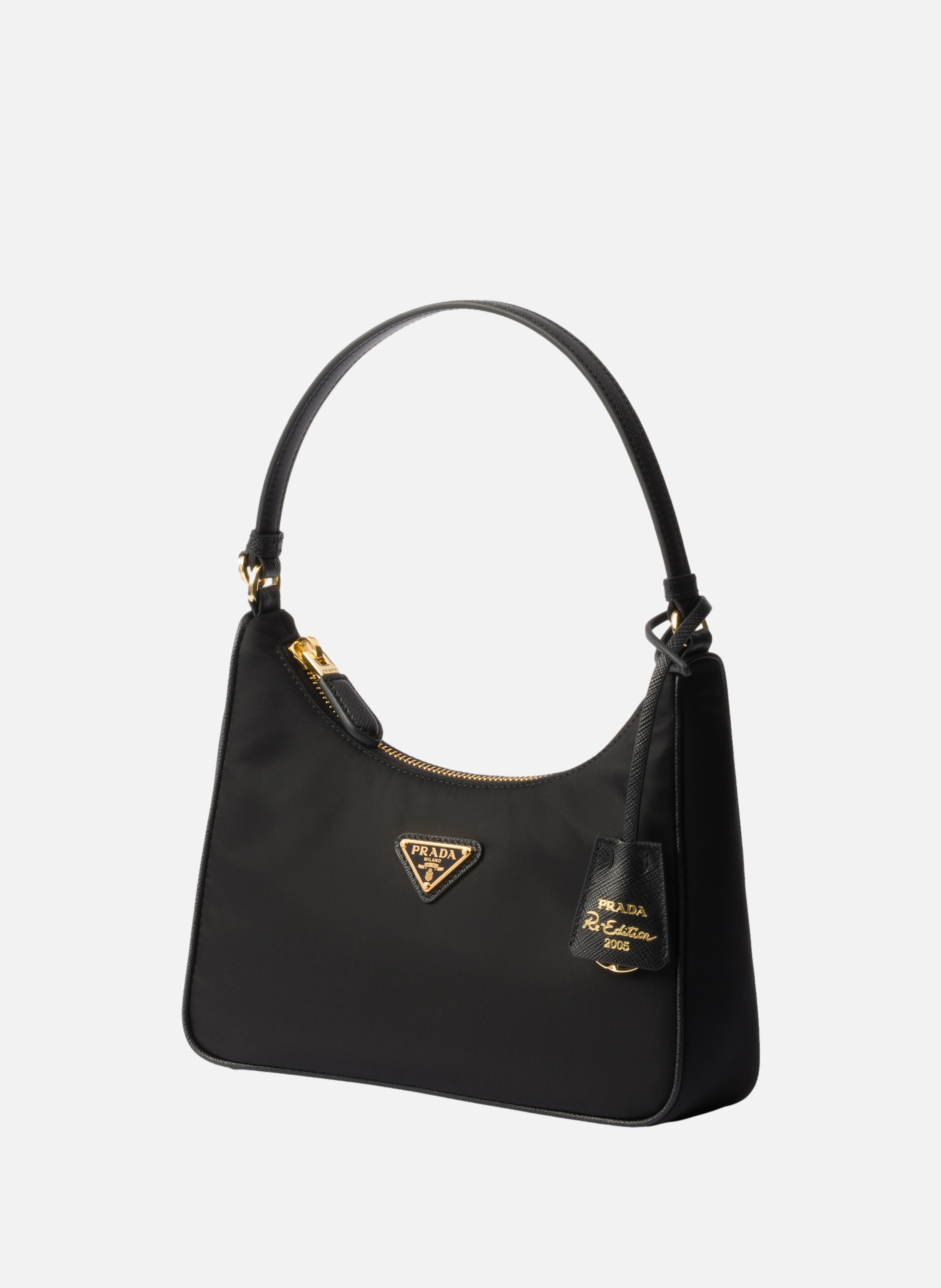 Mini sac prada re-edition 2005 en re-nylon PRADA Noir