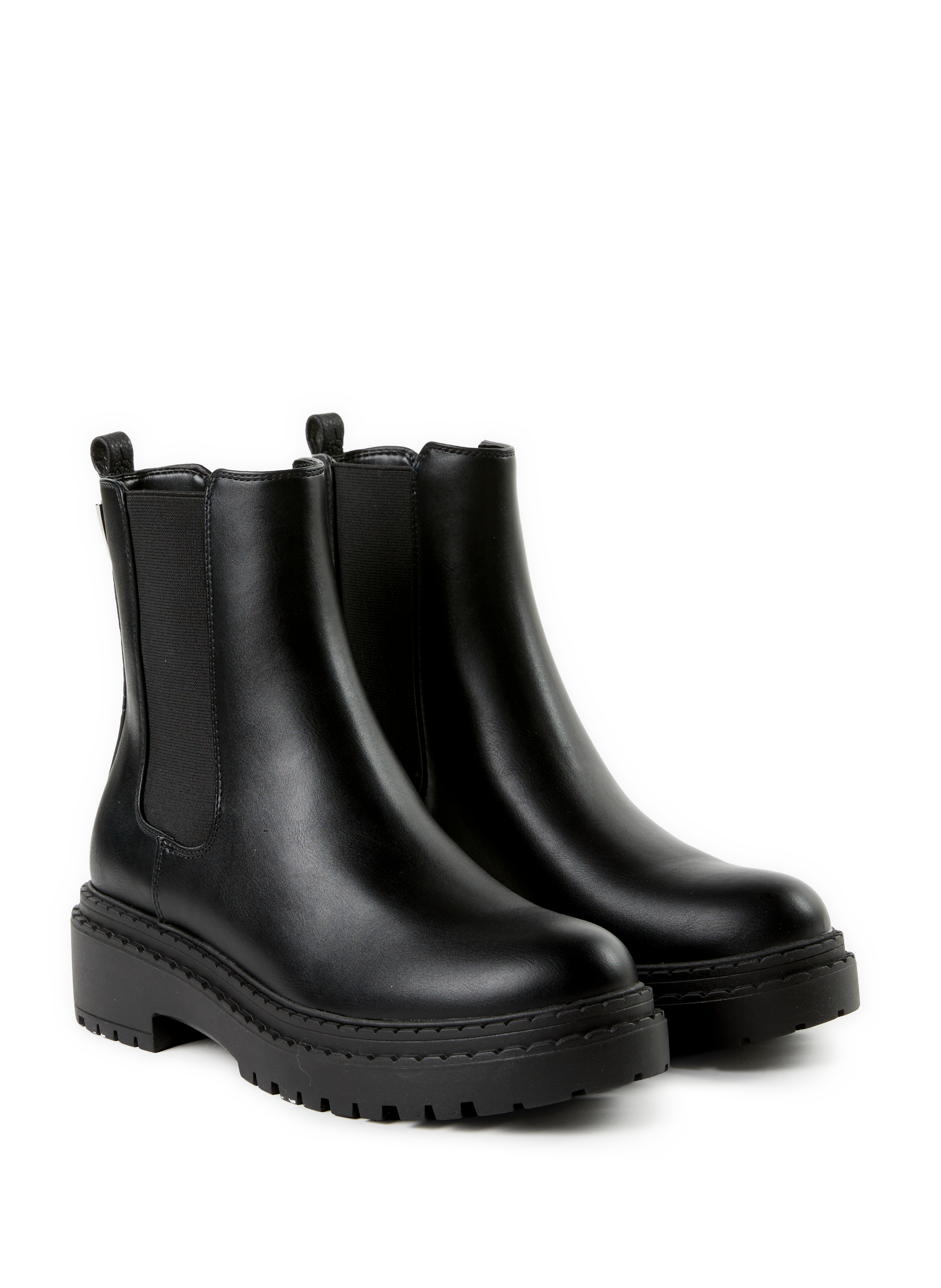 Bottines unies GUESS Noir