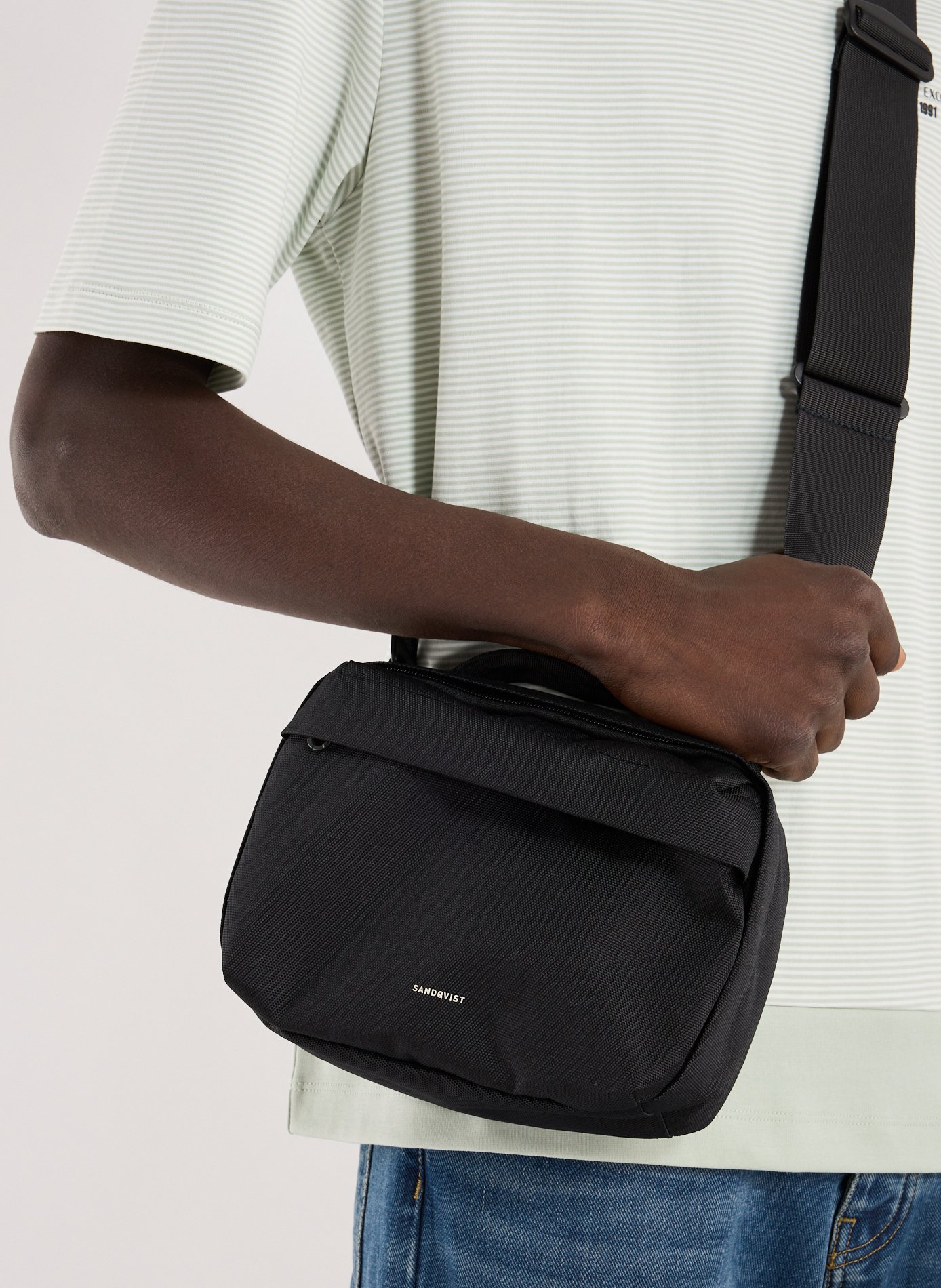 Le Go Shoulder Bag  SANDQVIST Noir