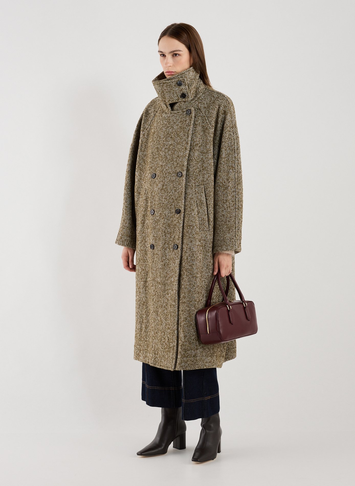 Sac à main Ericka mini en cuir SAISON 1865 Rouge