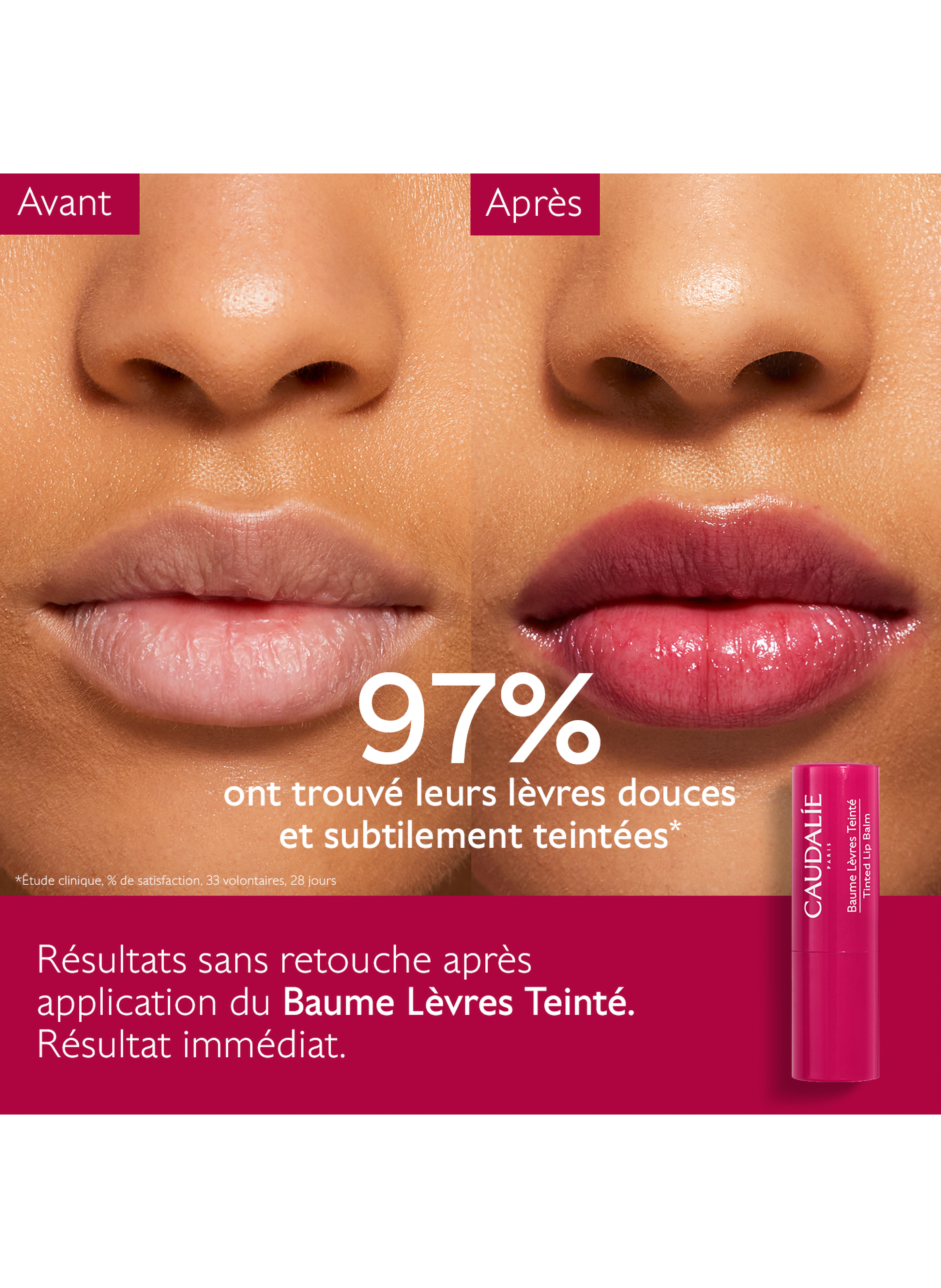 Tinted Lip Balm - 4.5 G CAUDALIE No color