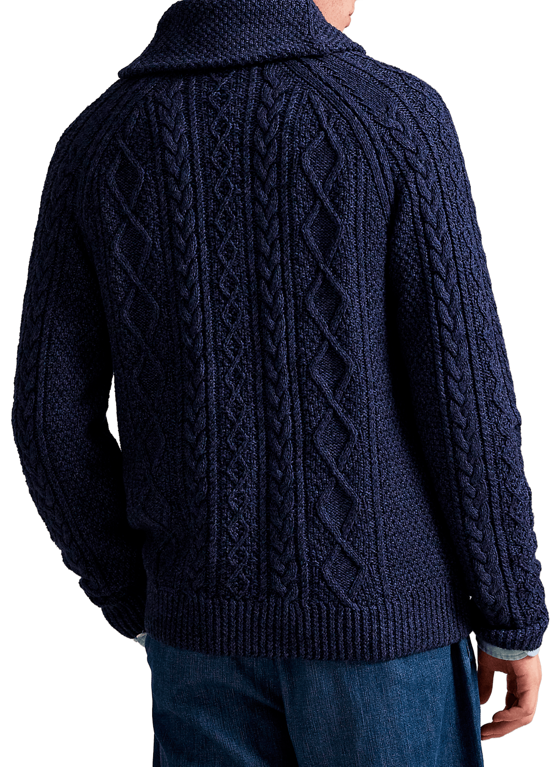 Straight cotton vest POLO RALPH LAUREN Blue