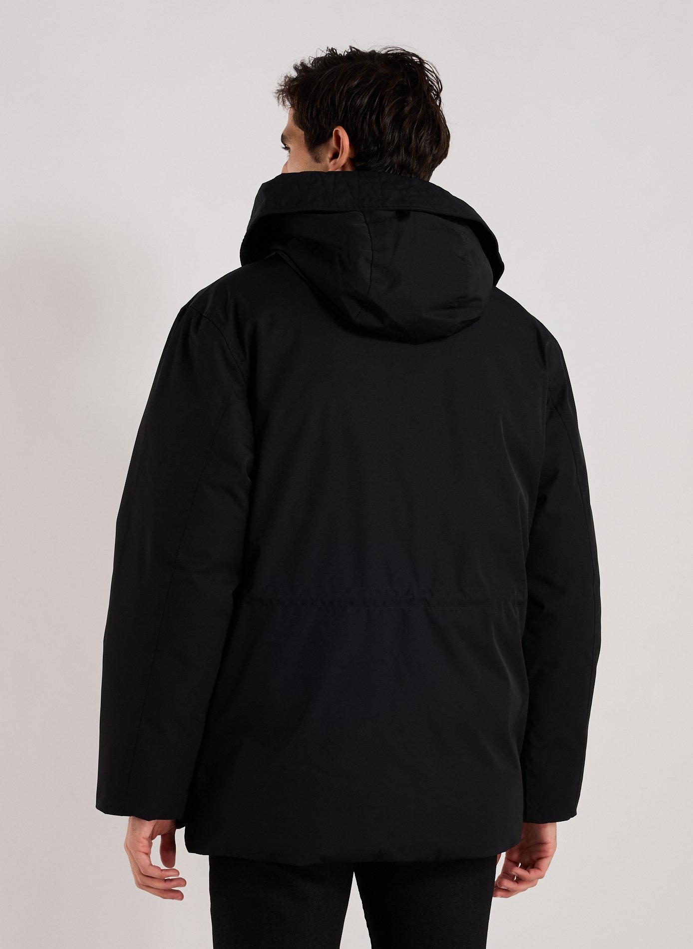 Parka à capuche FRED PERRY Noir