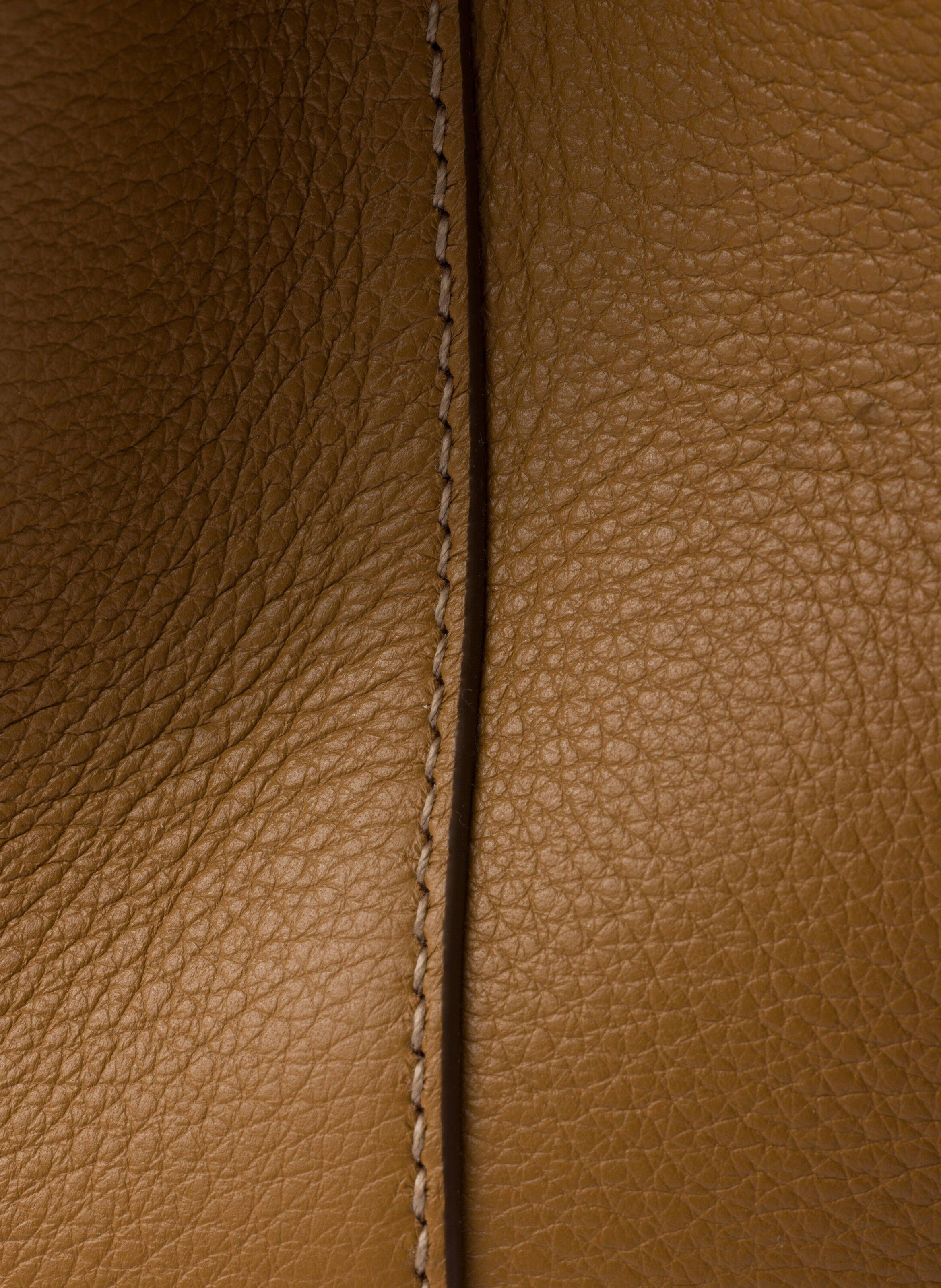 Sac prada galleria en cuir PRADA Marron