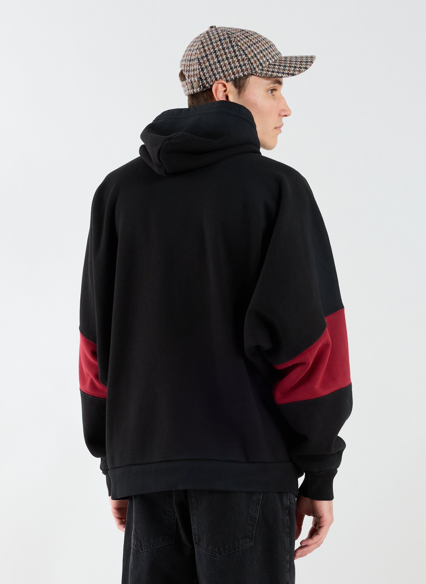 Sweat à capuche en coton WILLY CHAVARRIA Noir