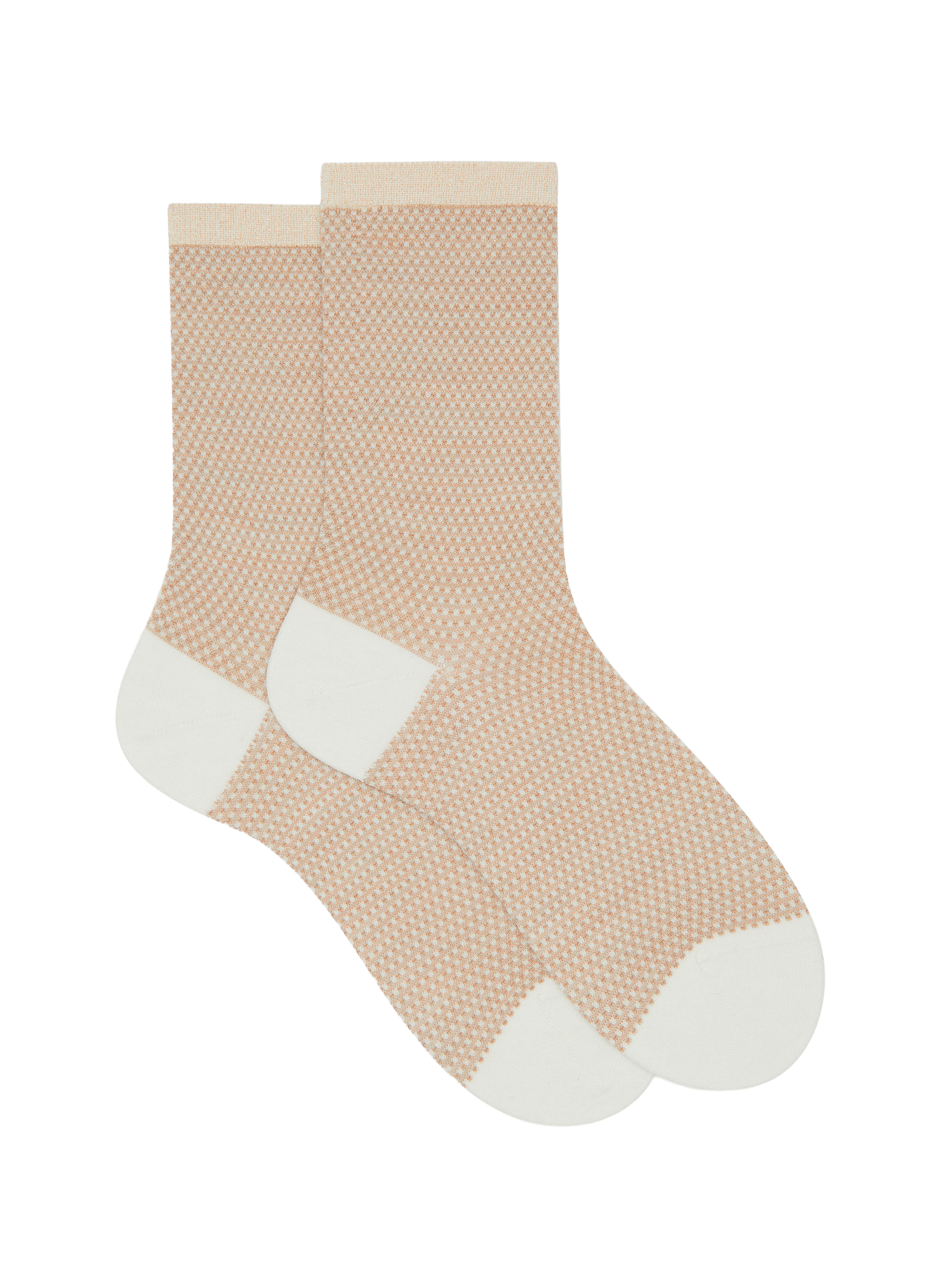 Chausettes métalisées  DORÉ DORÉ Beige