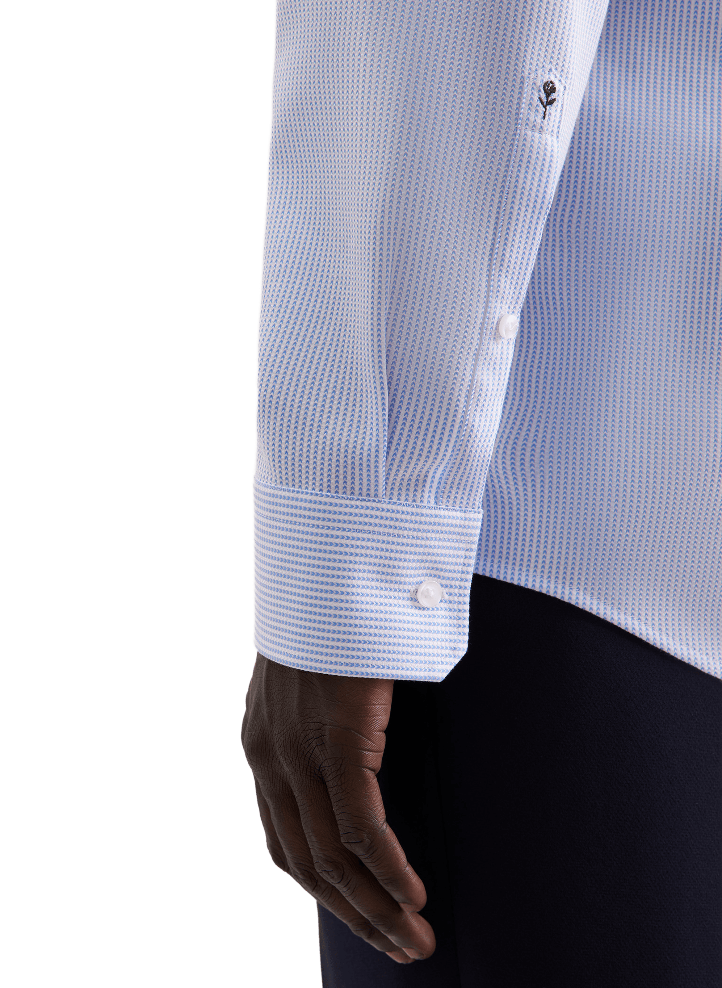  Cotton shirt SEIDENSTICKER Blue