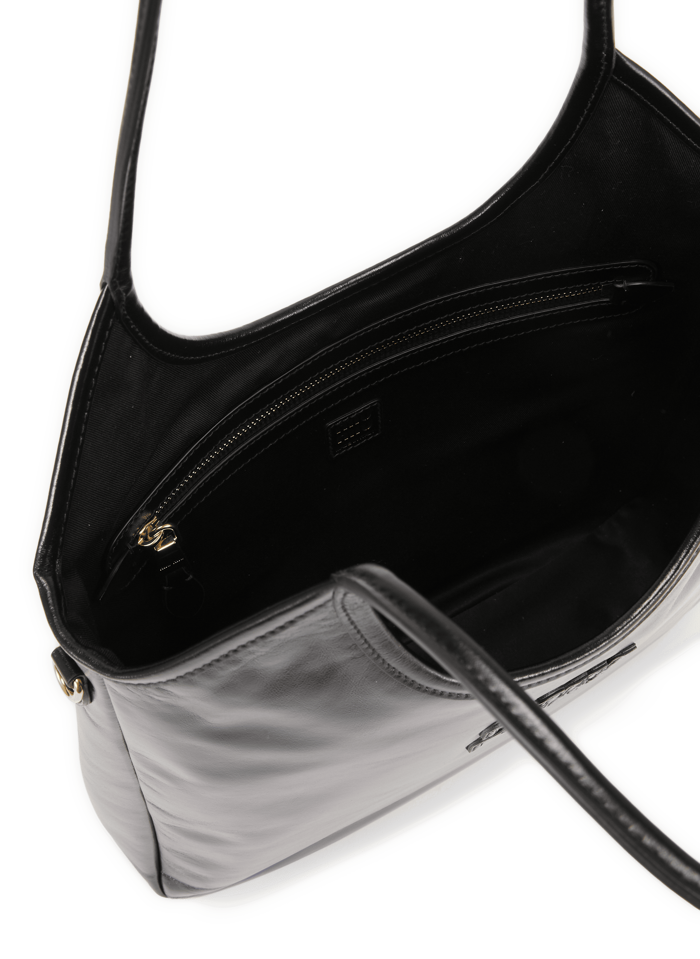 Sac à main Ivy en cuir de veau MIU MIU Noir