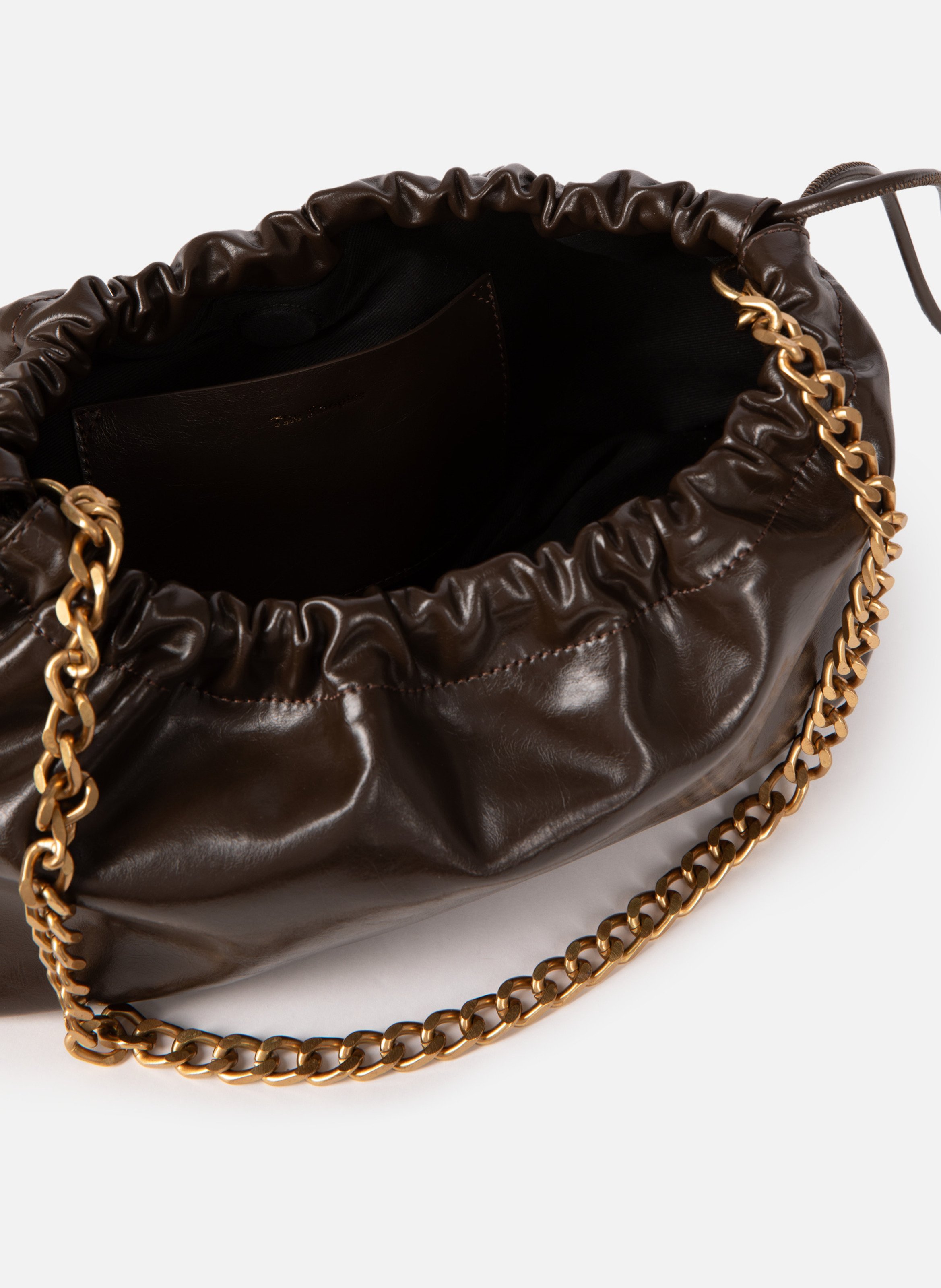 Sac taylor en cuir recyclé THE KOOPLES Marron