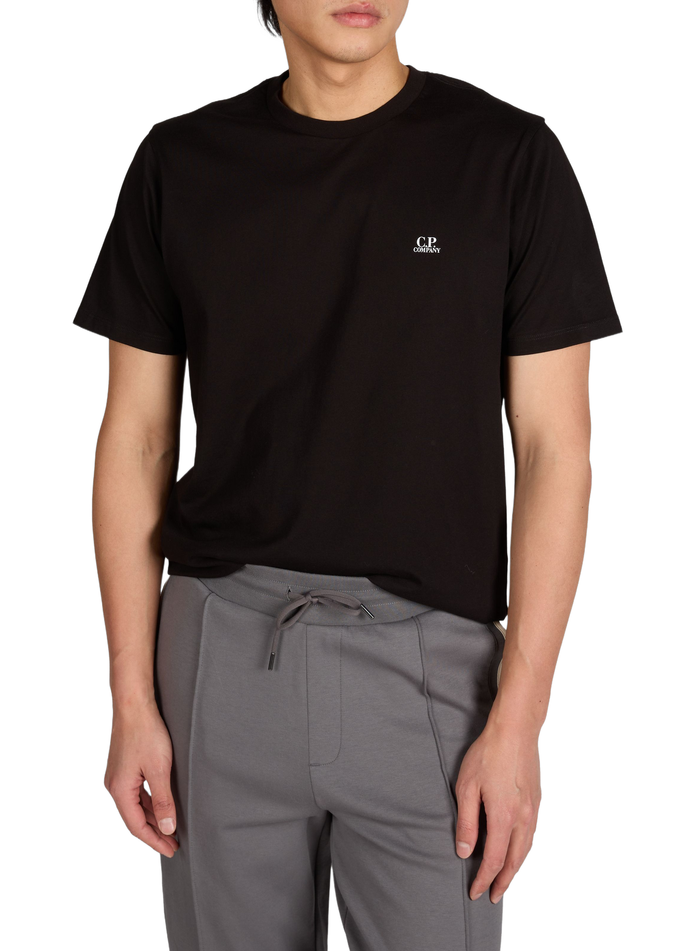 Classic Cotton T-Shirt CP COMPANY Black