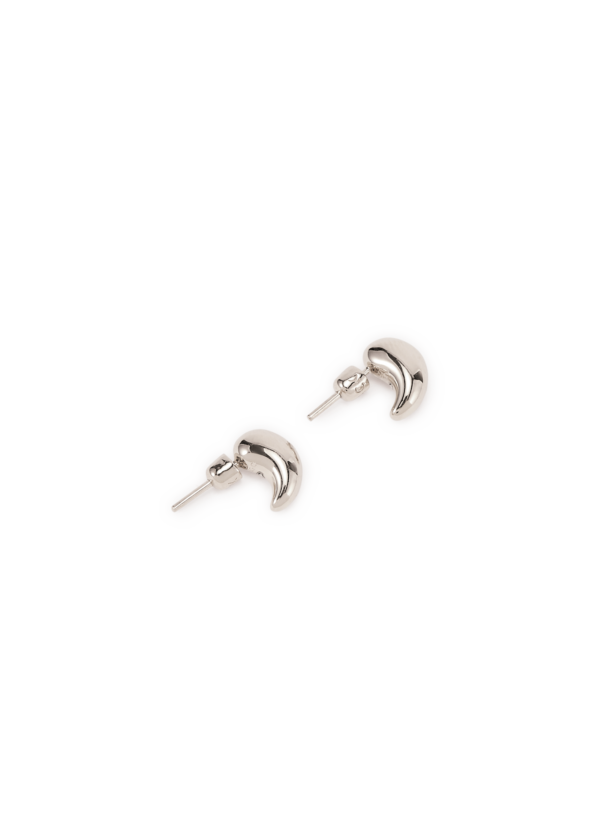 Boucles d'oreille Sagene Studs en argent MARIA BLACK Argent