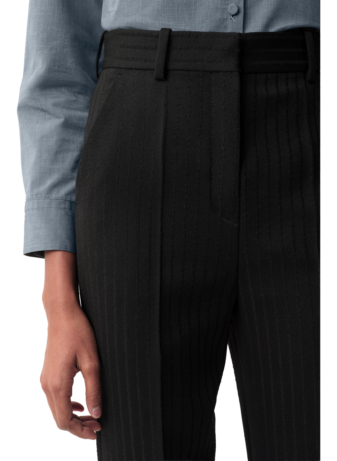 Pantalon Lucia en laine  CK COLLECTION Noir