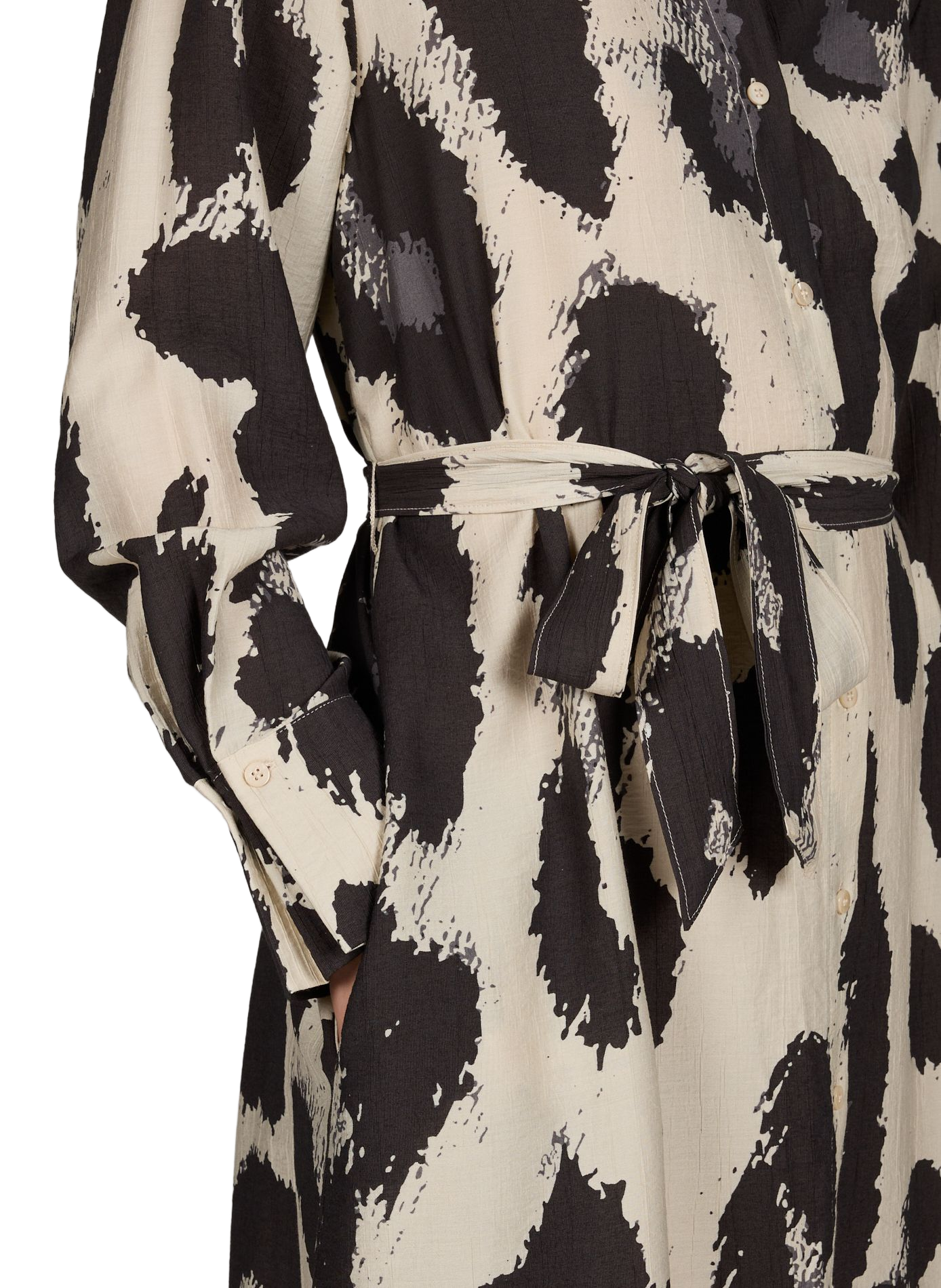 Midi printed dress Karalie Jusia MSCH Multicolour