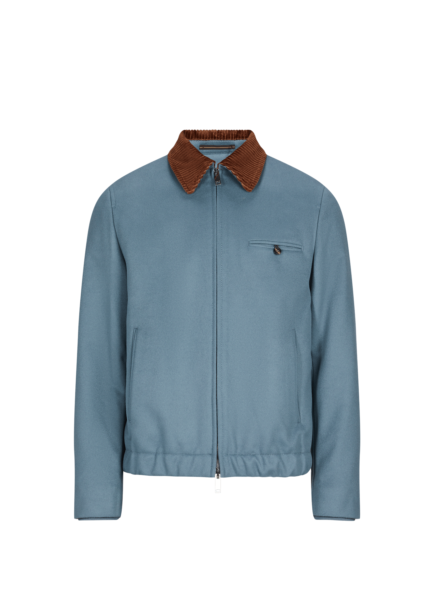 Veste oversize en laine mélangée SLOWEAR Bleu