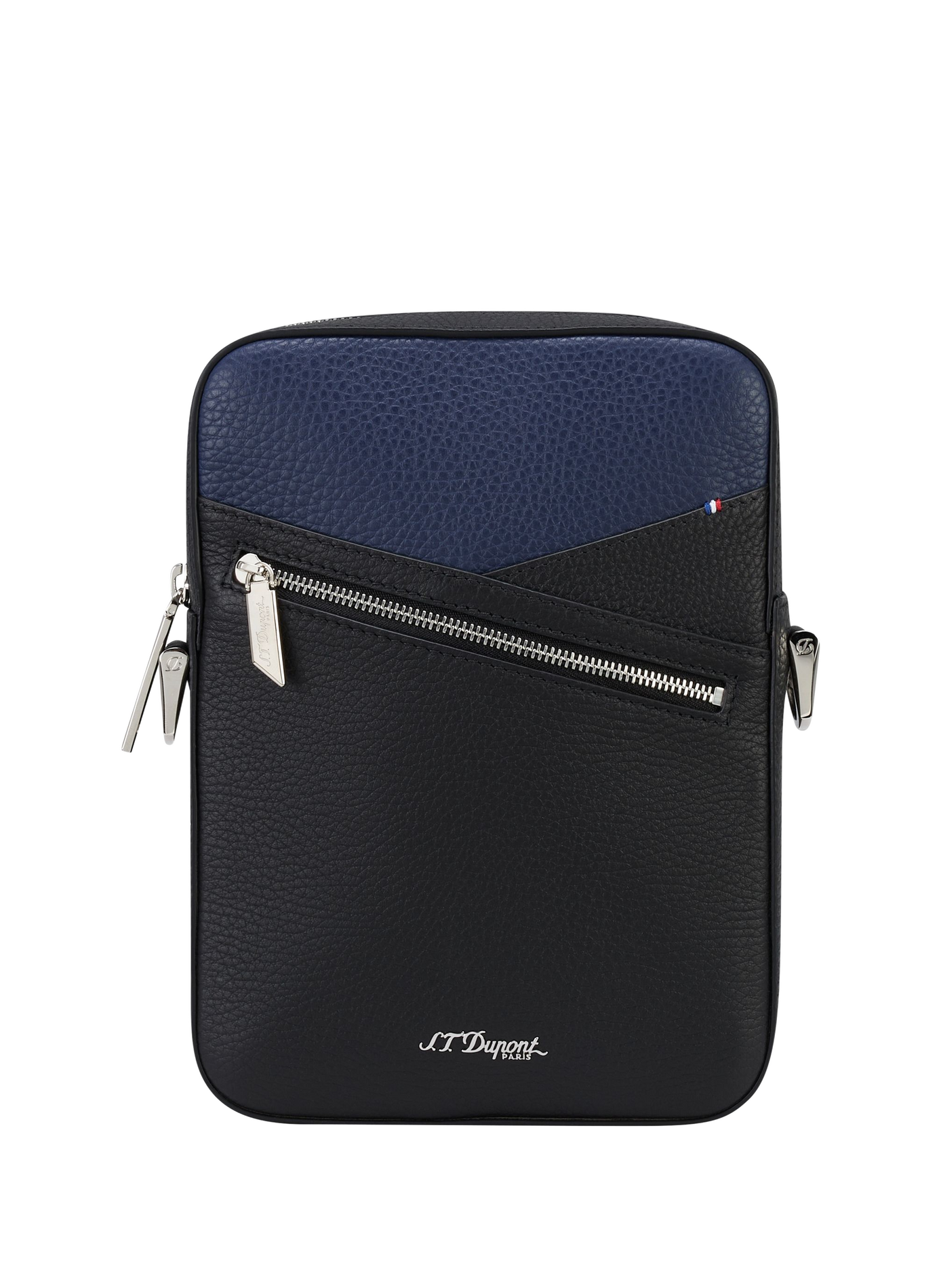 Schultertasche Neo Capsule aus Kalbsleder S.T. DUPONT Schwarz