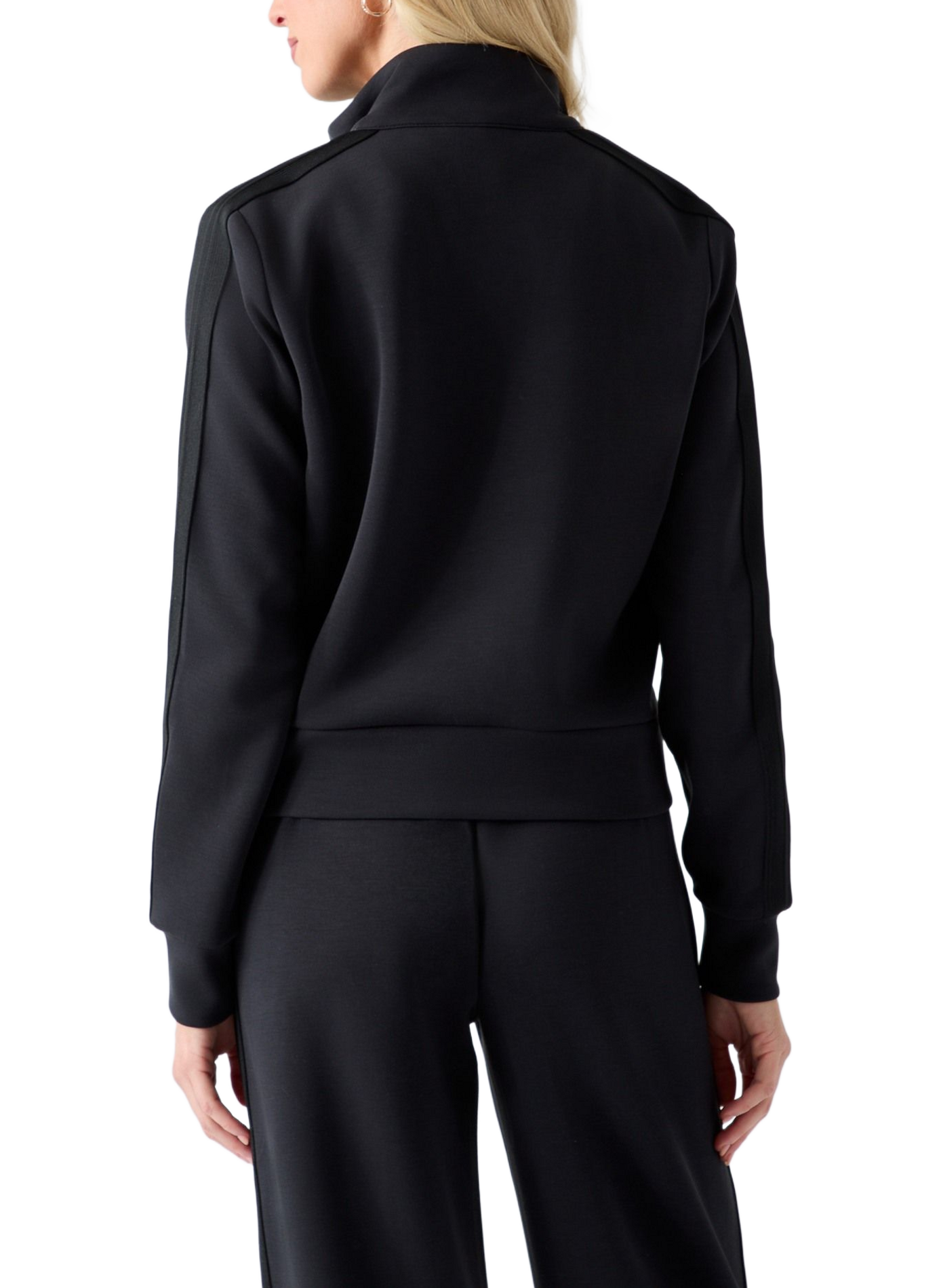 Veste Lyra droite col montant zippée GUESS Noir