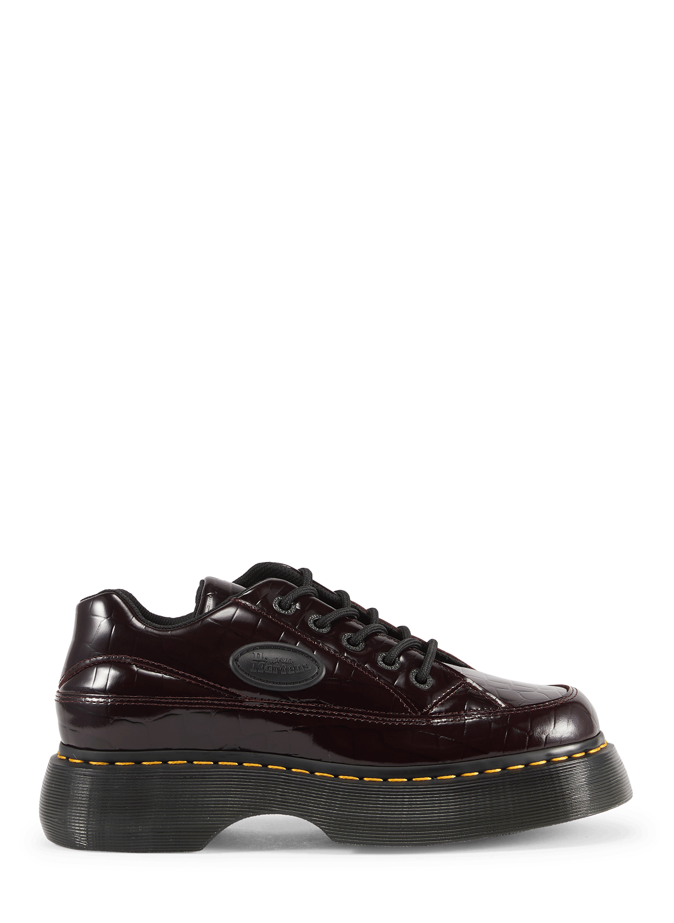 Derby in pelle DR. MARTENS Rosso