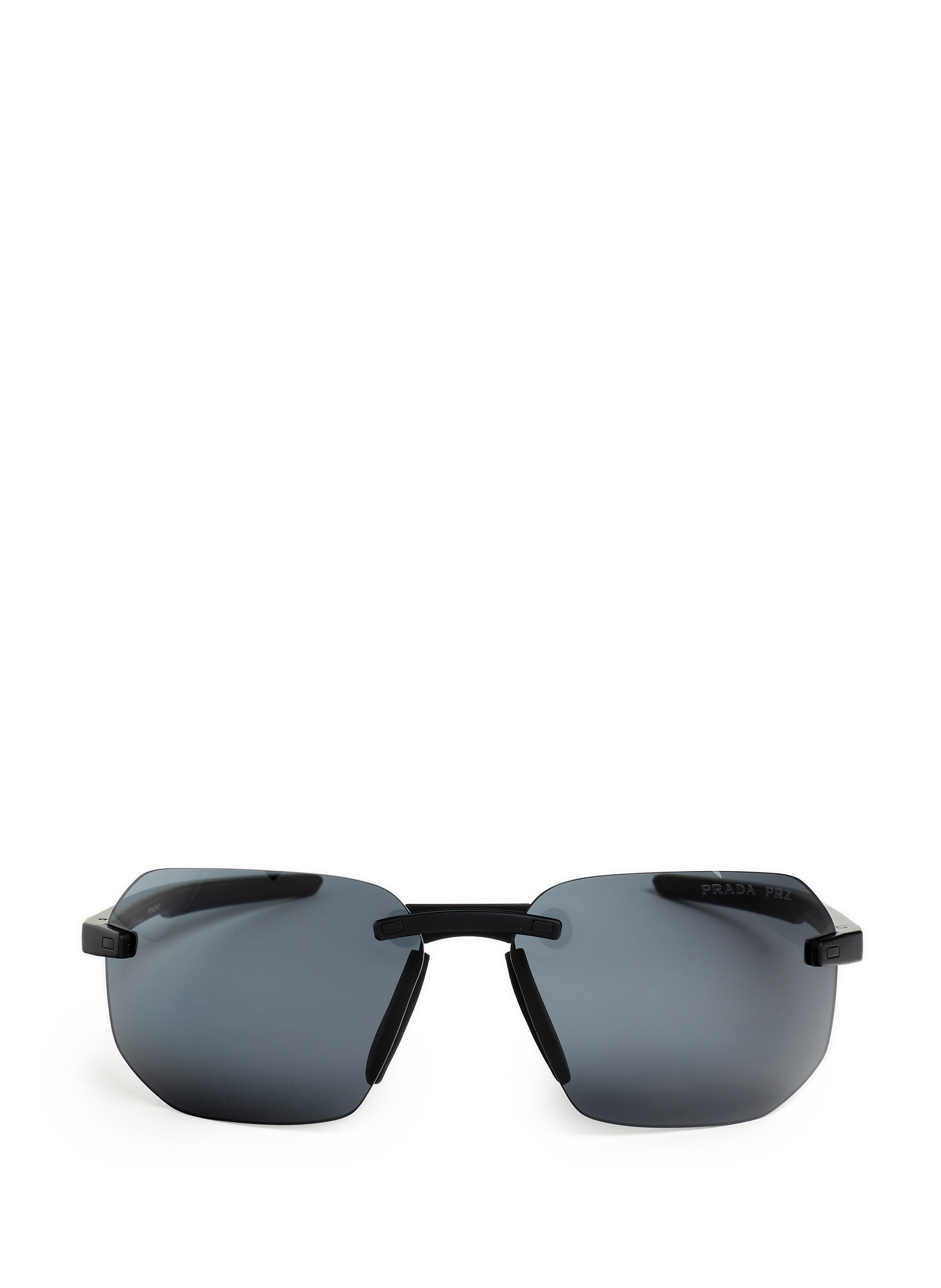 PRADA Lunettes de soleil sans monture Noir