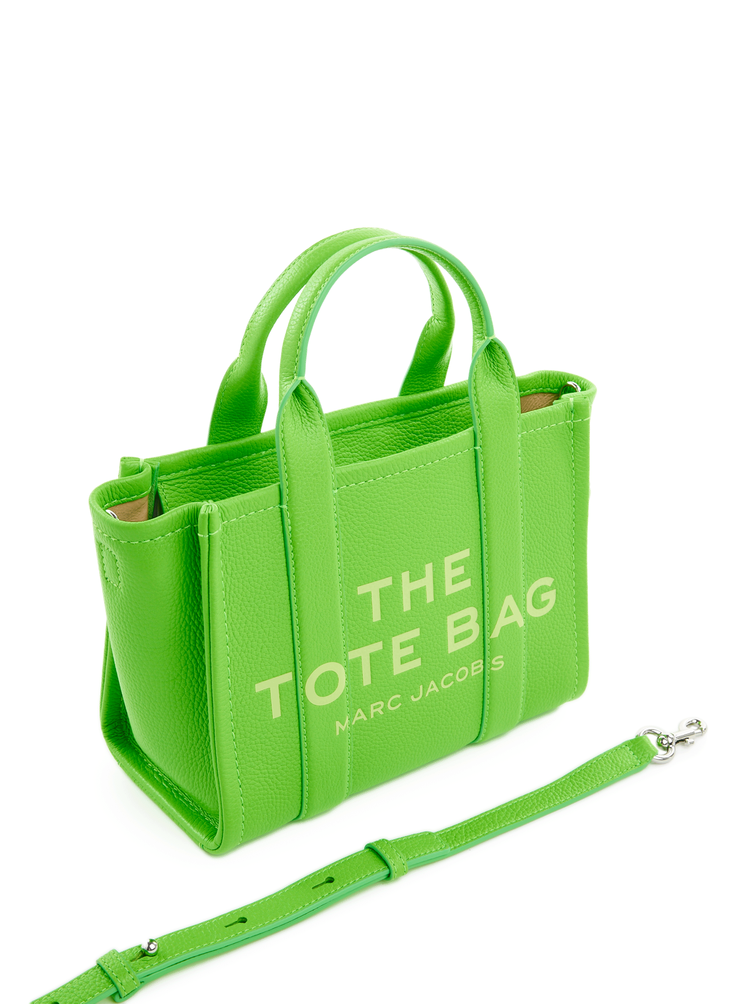 Mini sac The Tote Bag en cuir