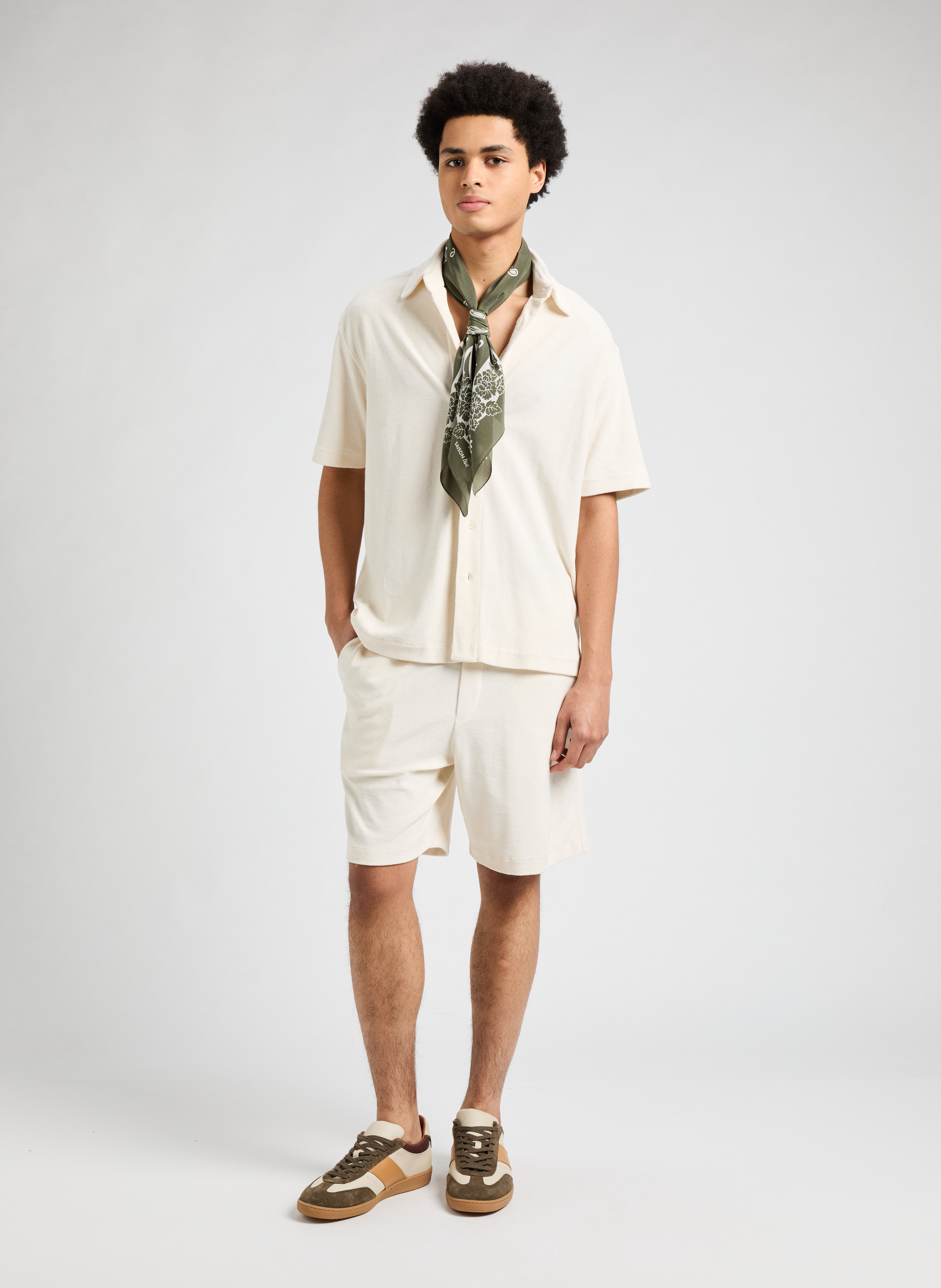 Towelling shirt  SAISON 1865 Beige