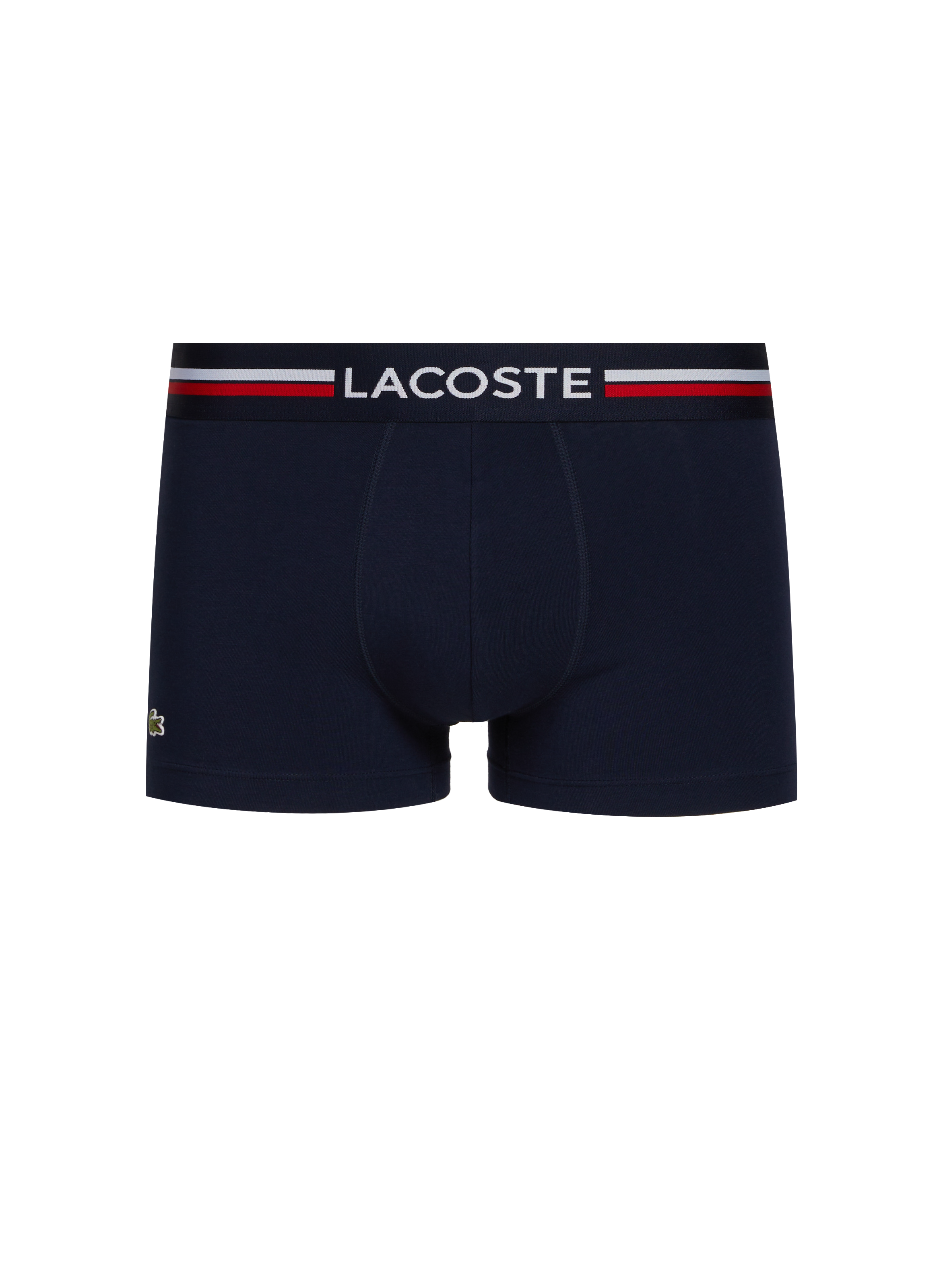Lot de 3 boxers en coton LACOSTE Multicolore