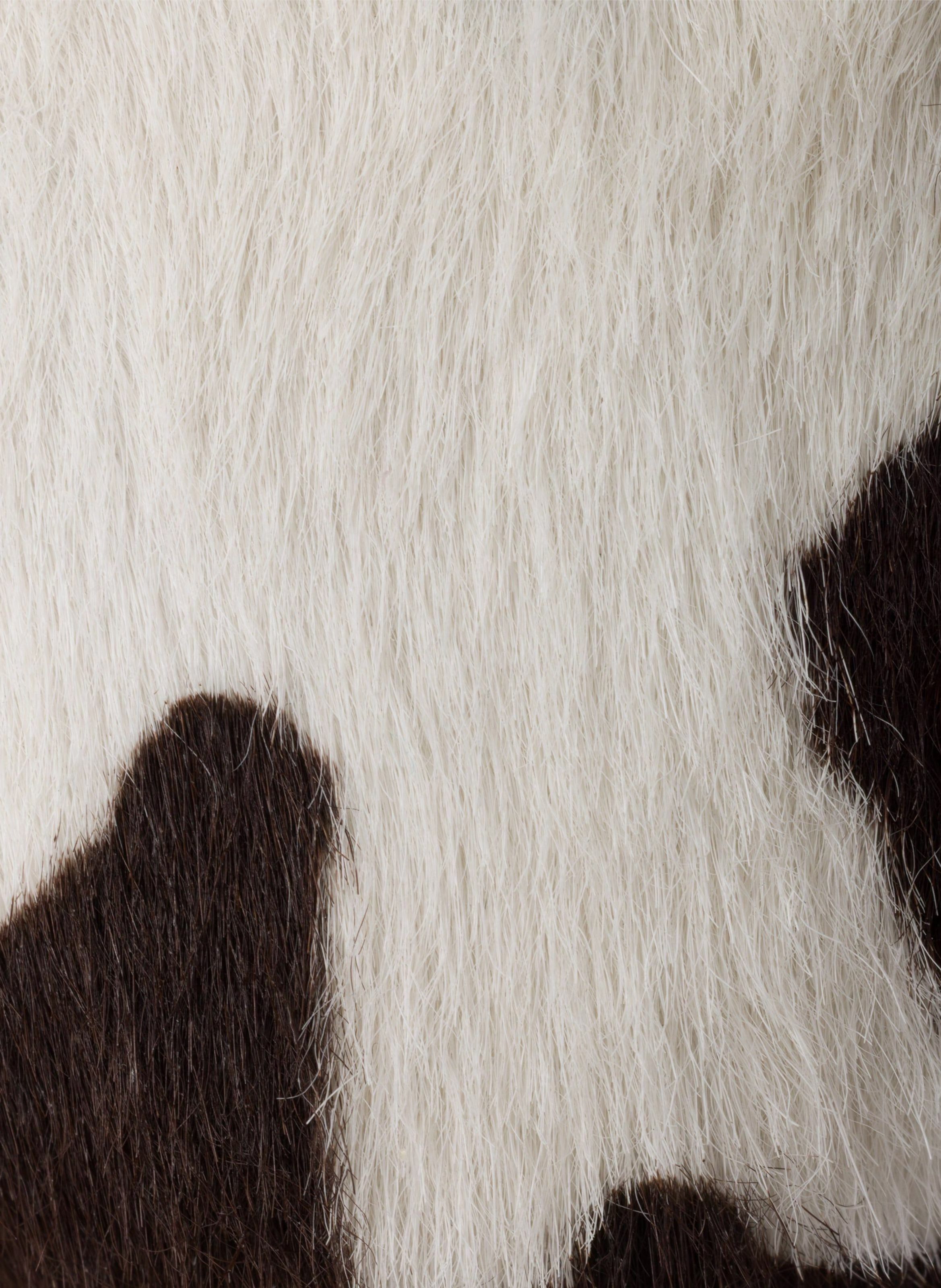 Ballerines en cuir imprimé PRADA 