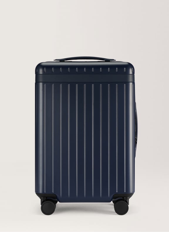 Valise 'the carry-on' en polycarbonate à fermeture zippée Bleu by CARL FRIEDRIK CARL FRIEDRIK Valise 'the carry-on' en polycarbonate à fermeture zippée Bleu