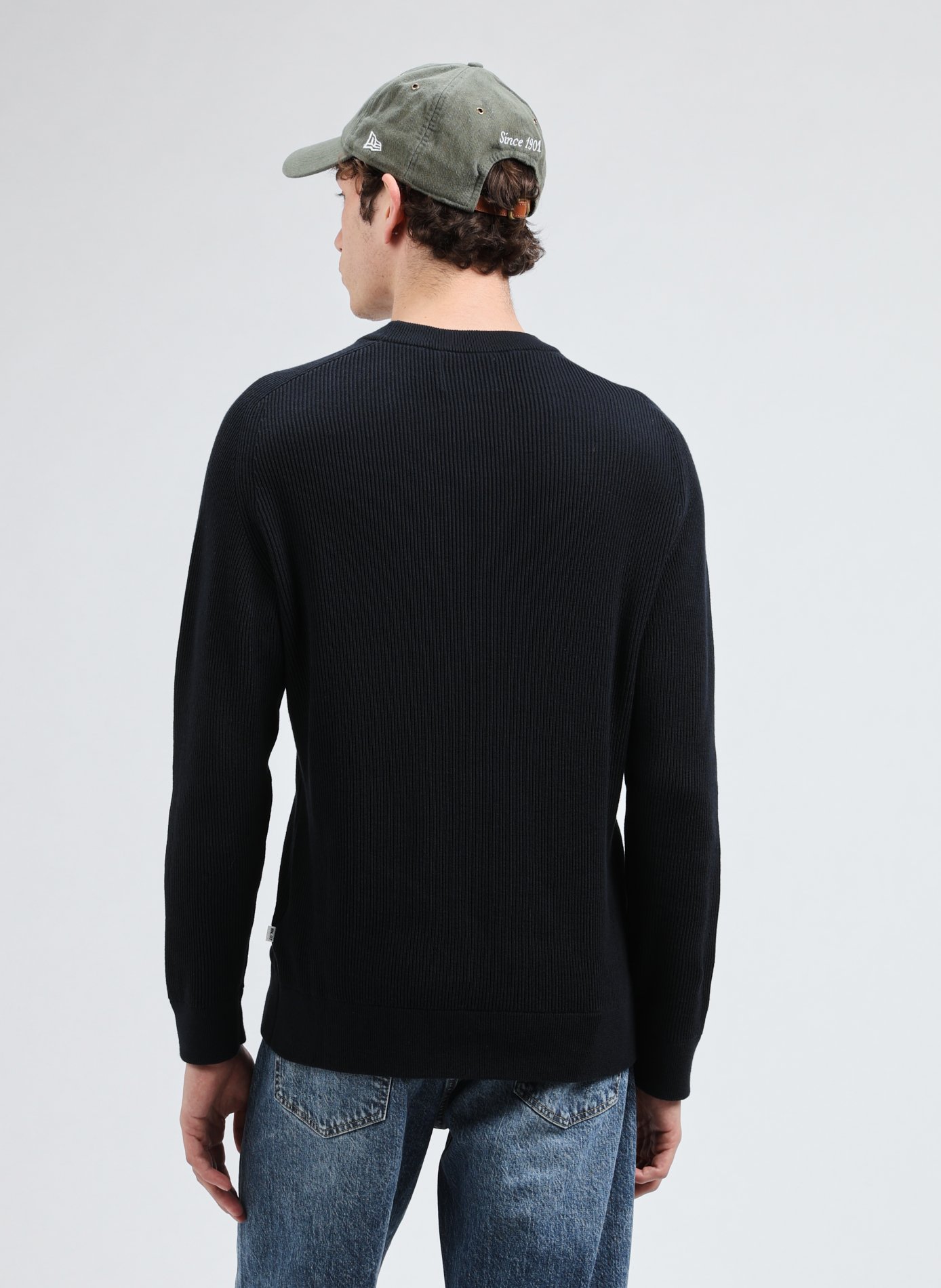 Ribbed jumper NN.07 Blue