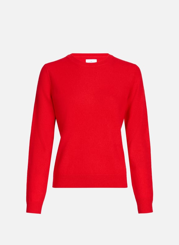 Pull en cachemire Rouge by AU PRINTEMPS PARIS AU PRINTEMPS PARIS Pull en cachemire Rouge