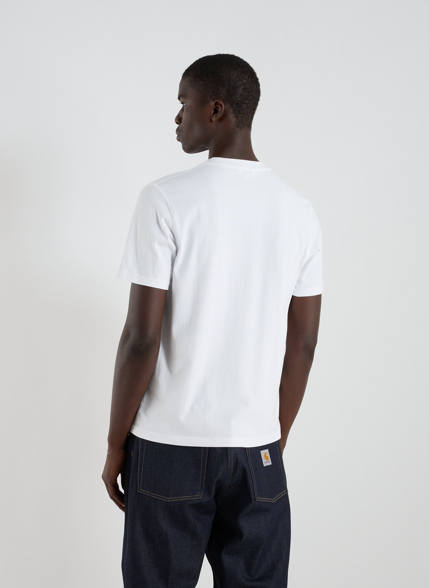 T-shirt manches courtes en coton AIGLE Blanc