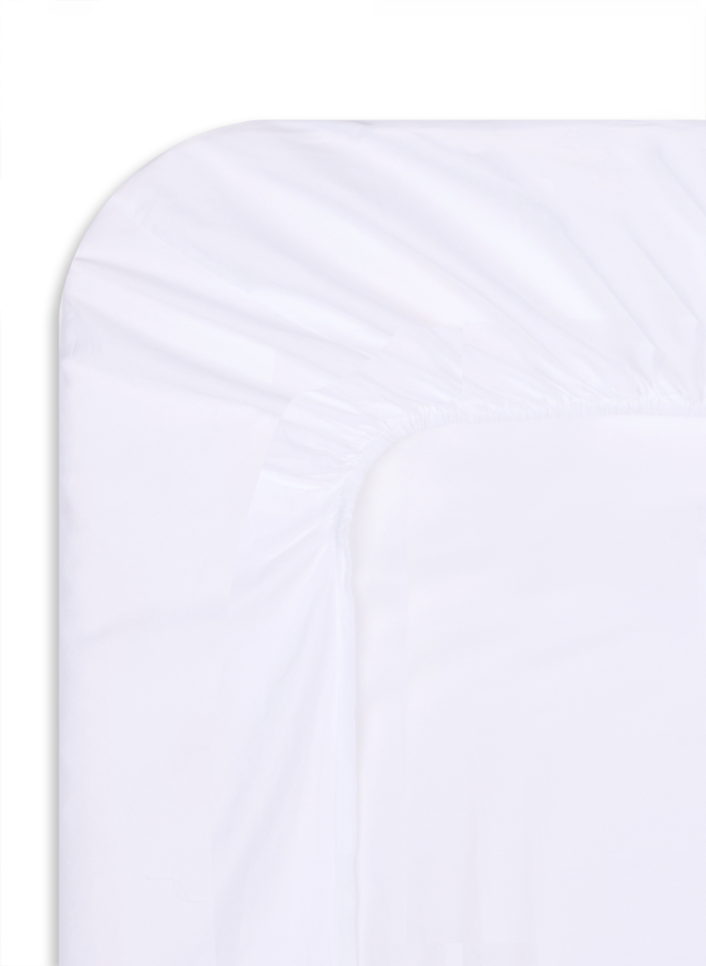 Fitted sheet AU PRINTEMPS PARIS White