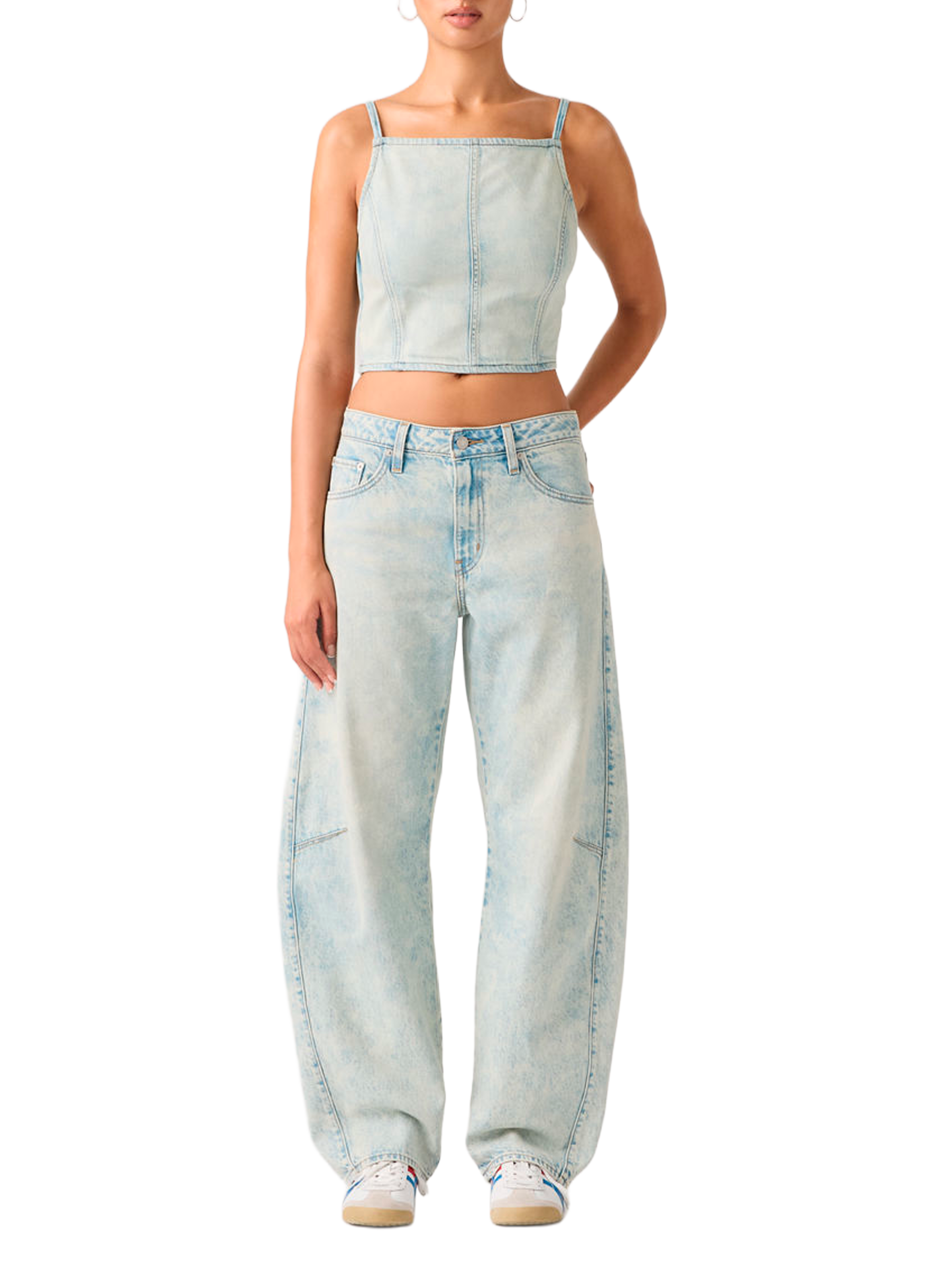 Jean Baggy Dad Barrel en coton LEVI'S Bleu