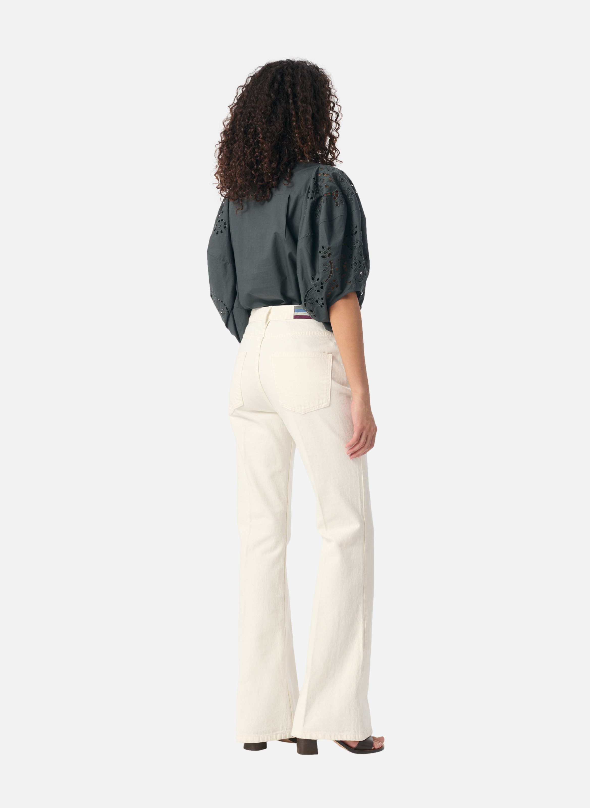 Jean ethan VANESSA BRUNO Blanc