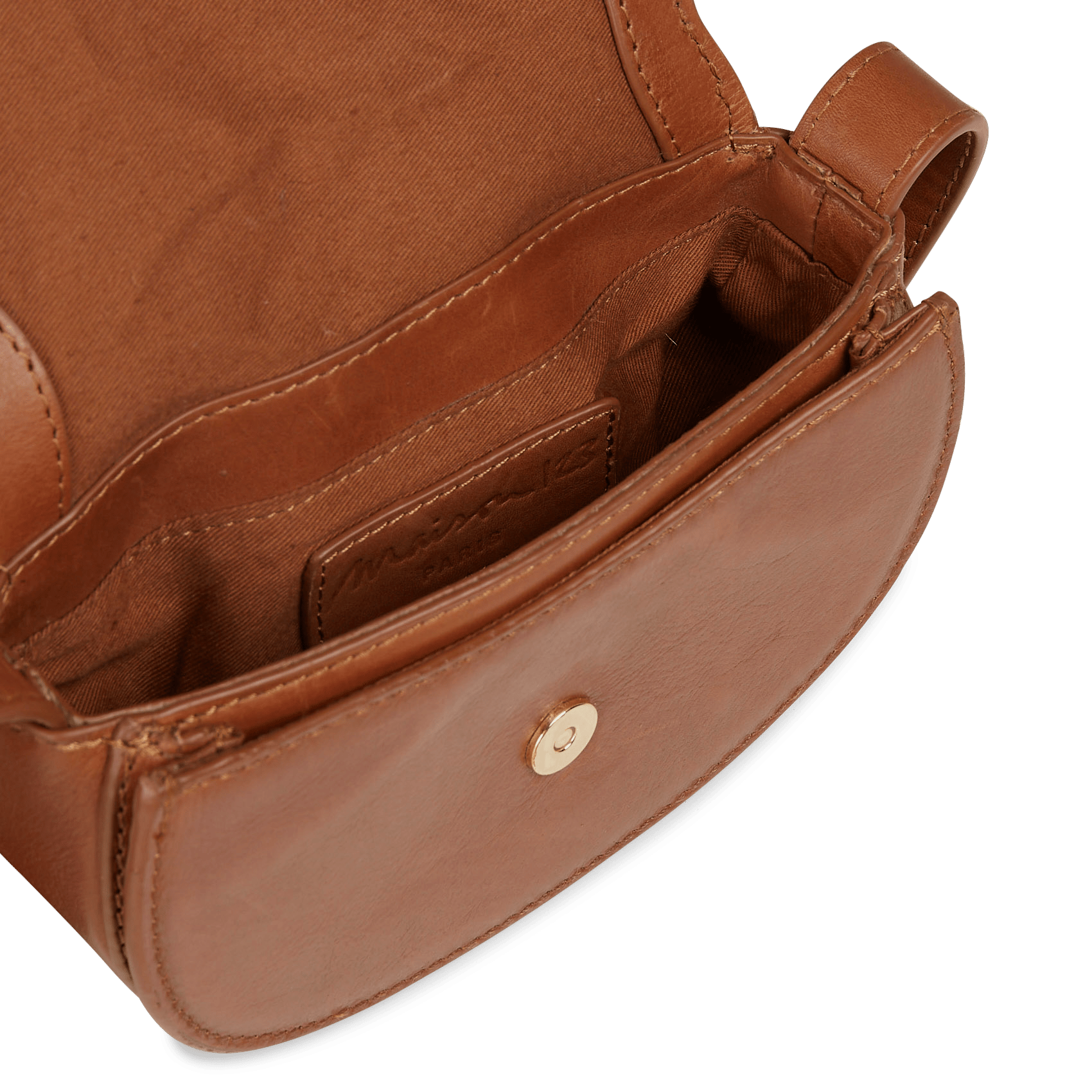 Sac bandoulière en cuir marius mini MAISON 123 Beige