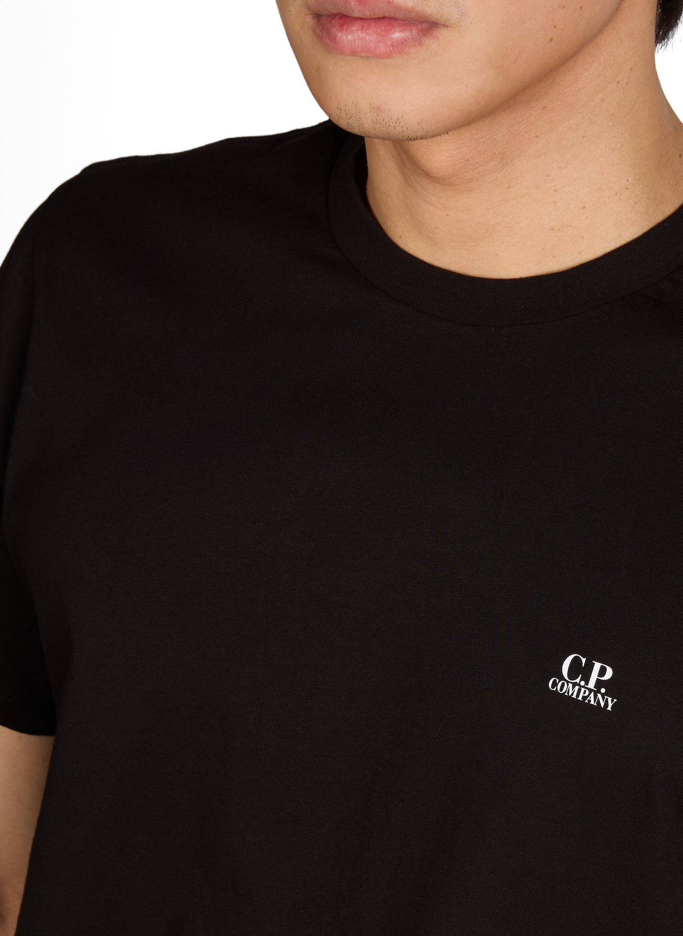 Classic Cotton T-Shirt CP COMPANY Black