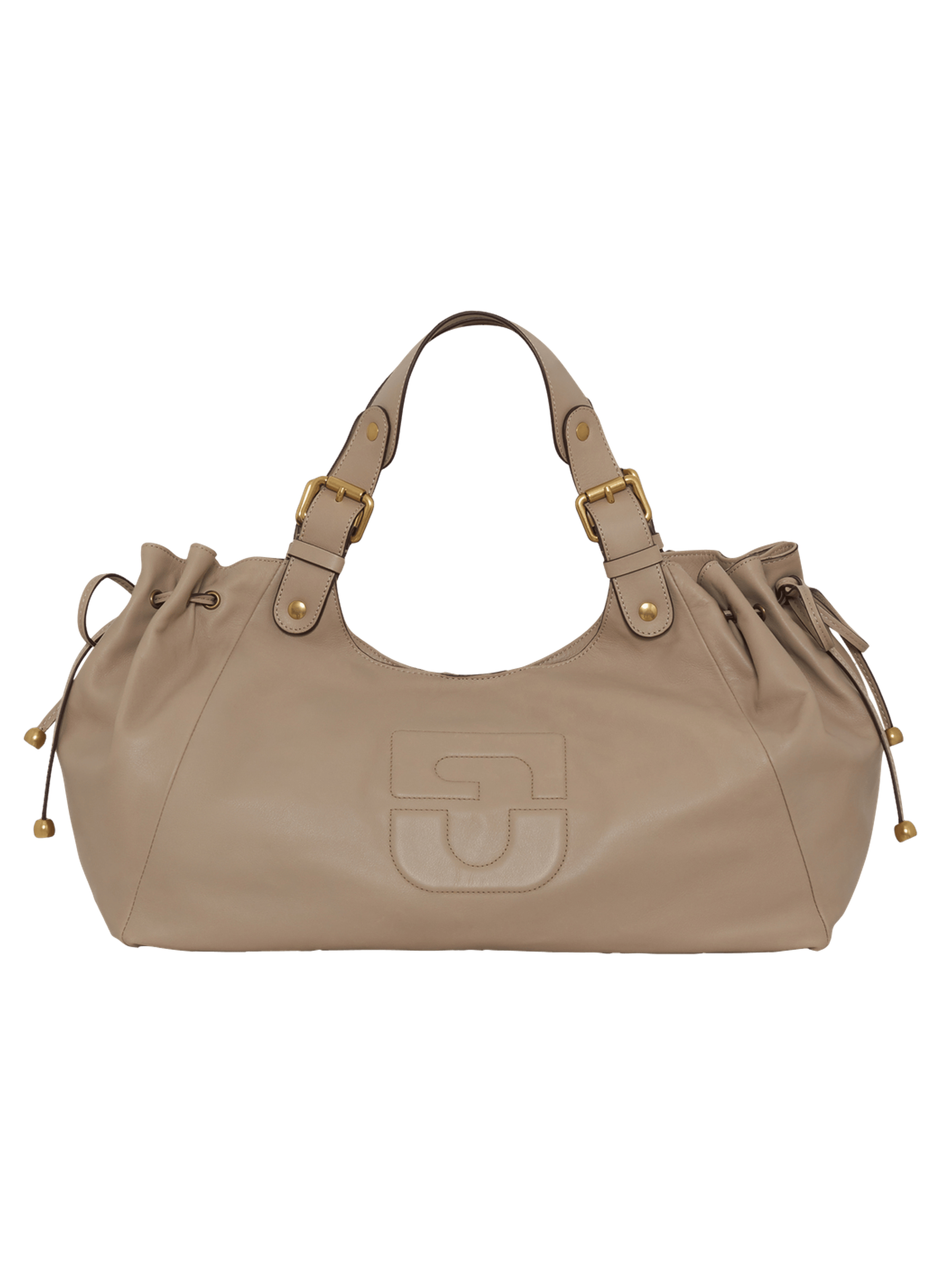 Sac à main en cuir - chiara gd GERARD DAREL Beige