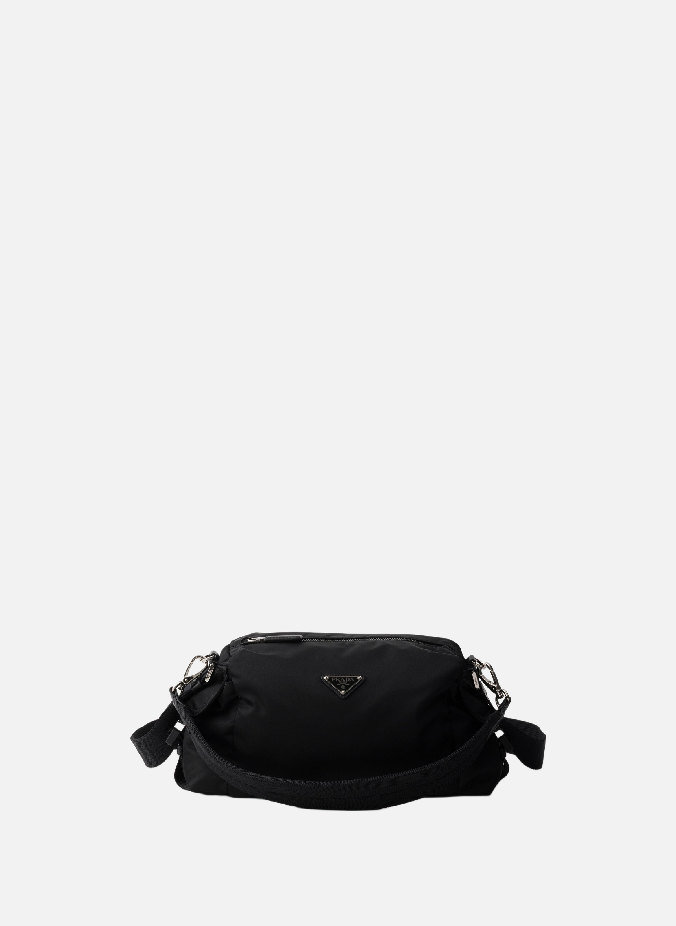 Sac prada explore en re-nylon et cuir PRADA Noir