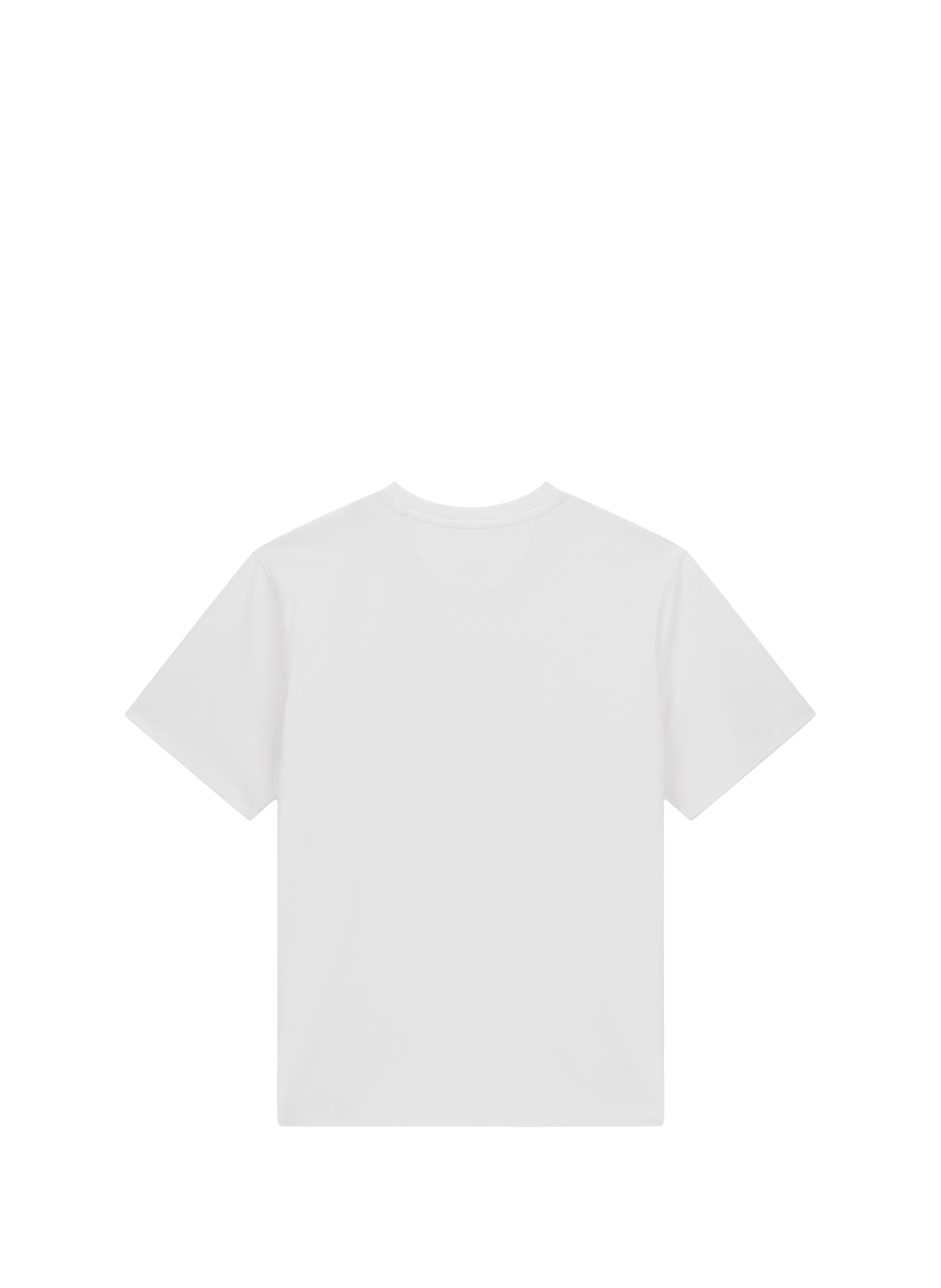 T-shirt imprimé en coton mélangé GUESS Blanc