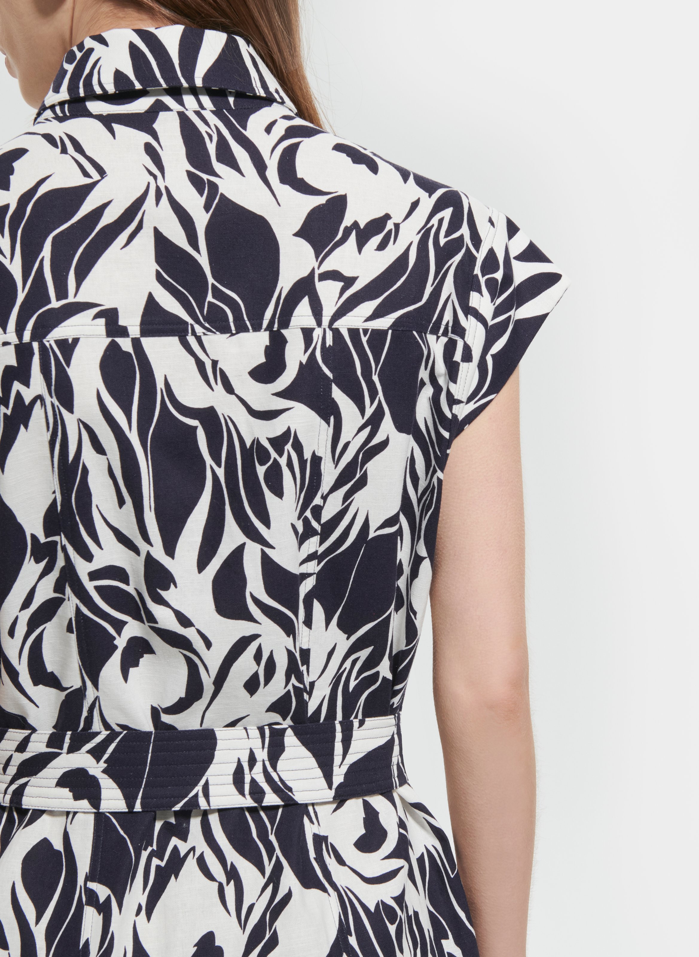 Robe courte chemise - rosen ZAPA Blanc