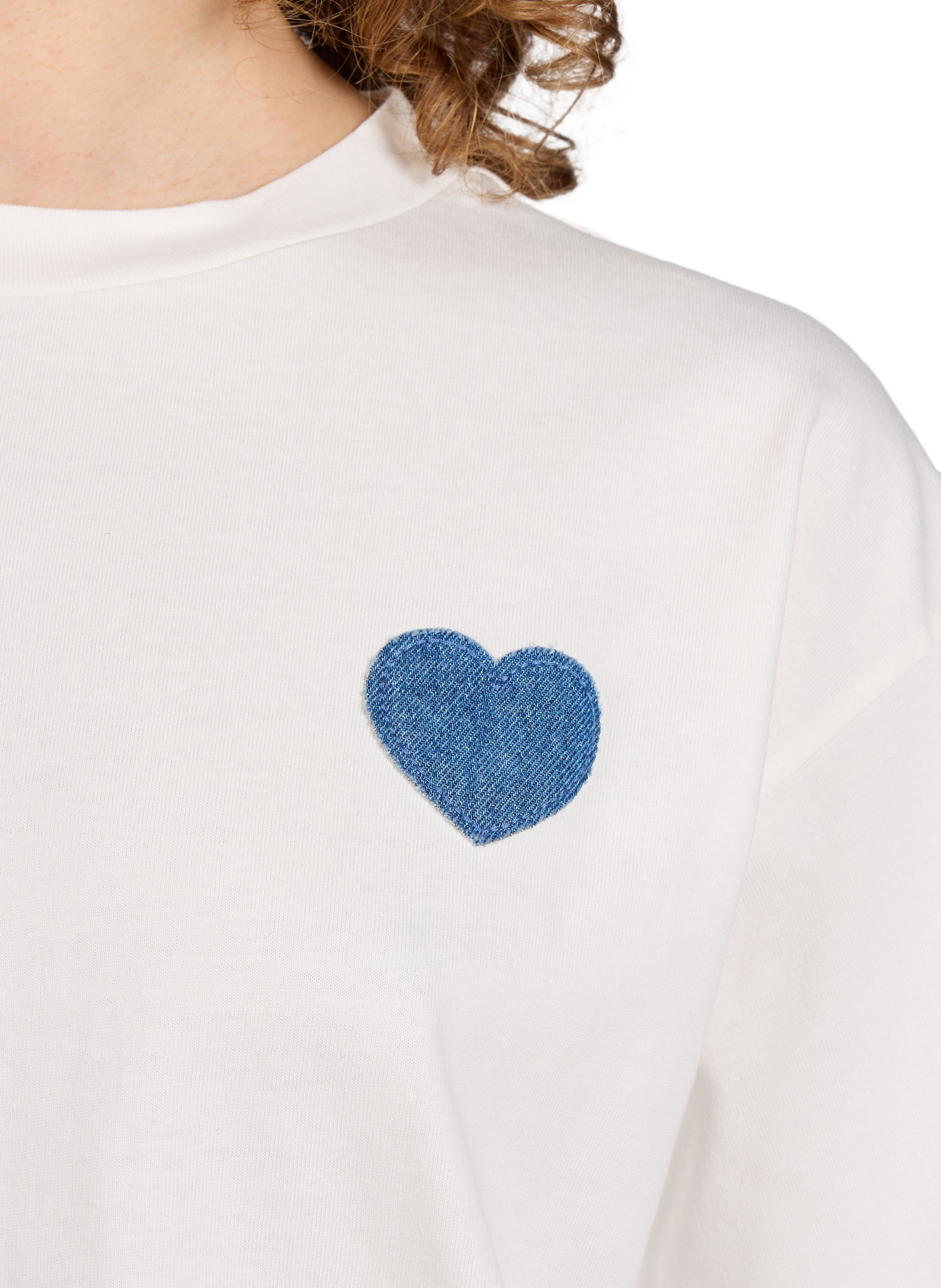 Vimonie cotton T-shirt VILA White